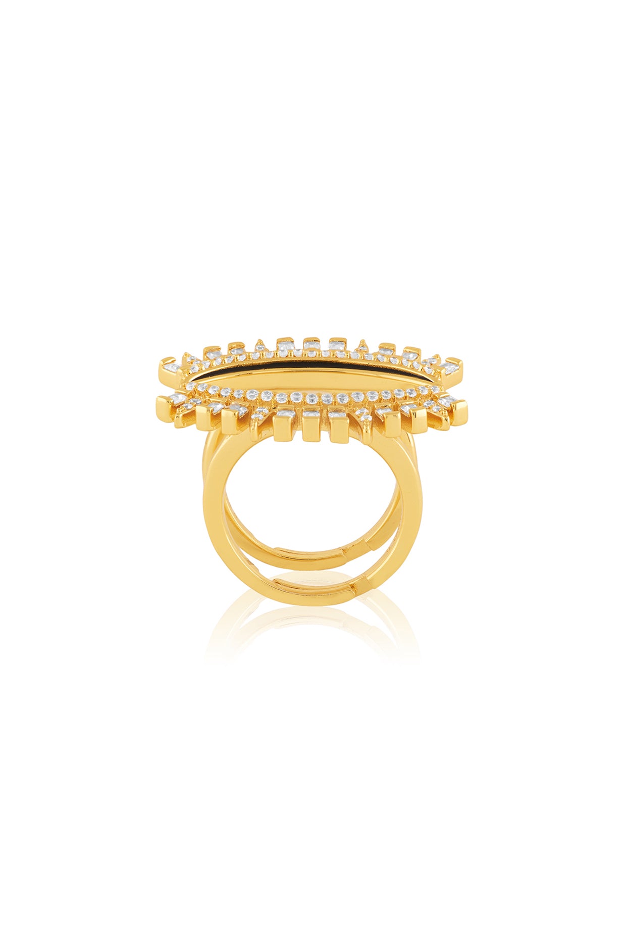 Vestra Ring In 18Kt Gold Plated