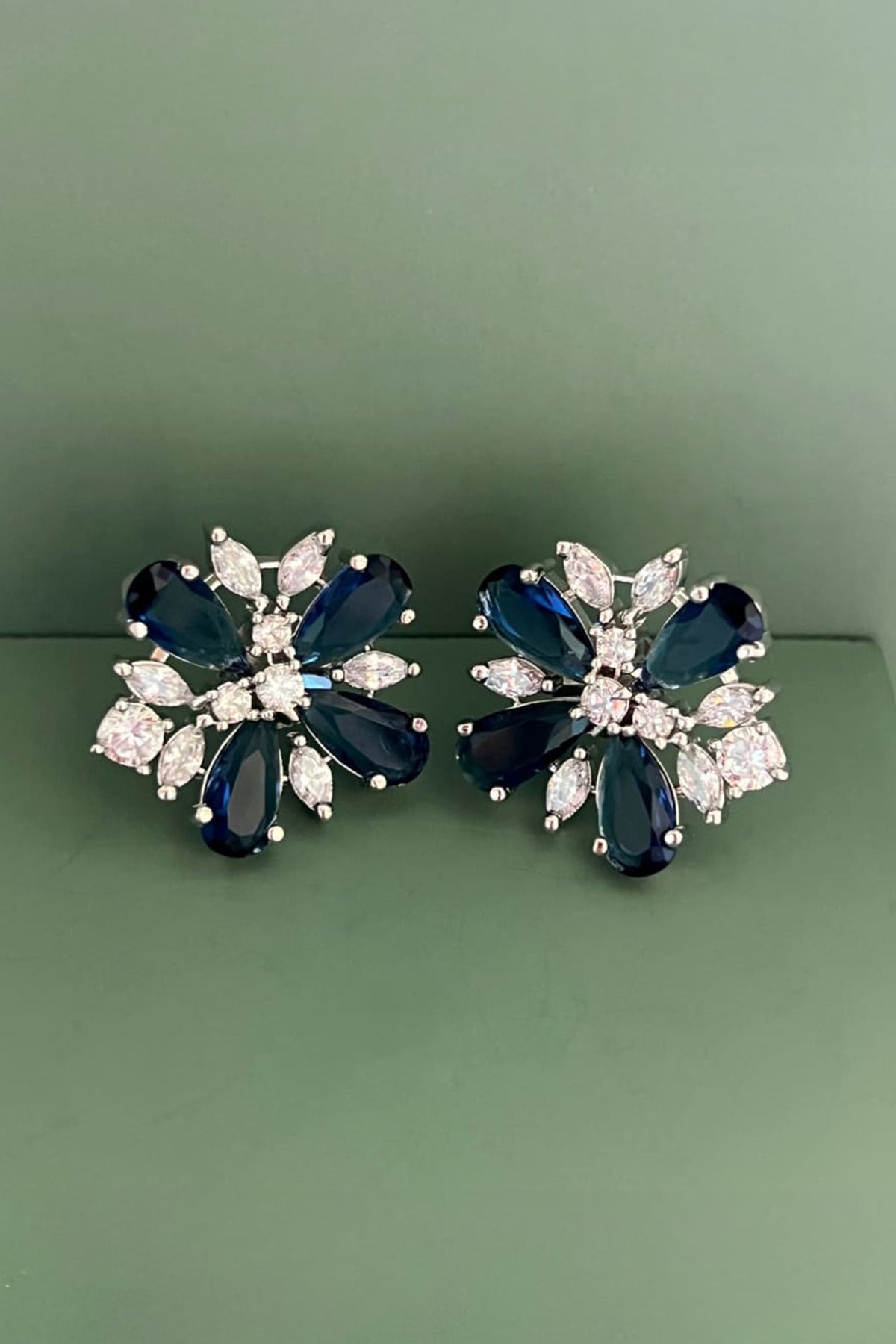 Blue Lavender Earrings