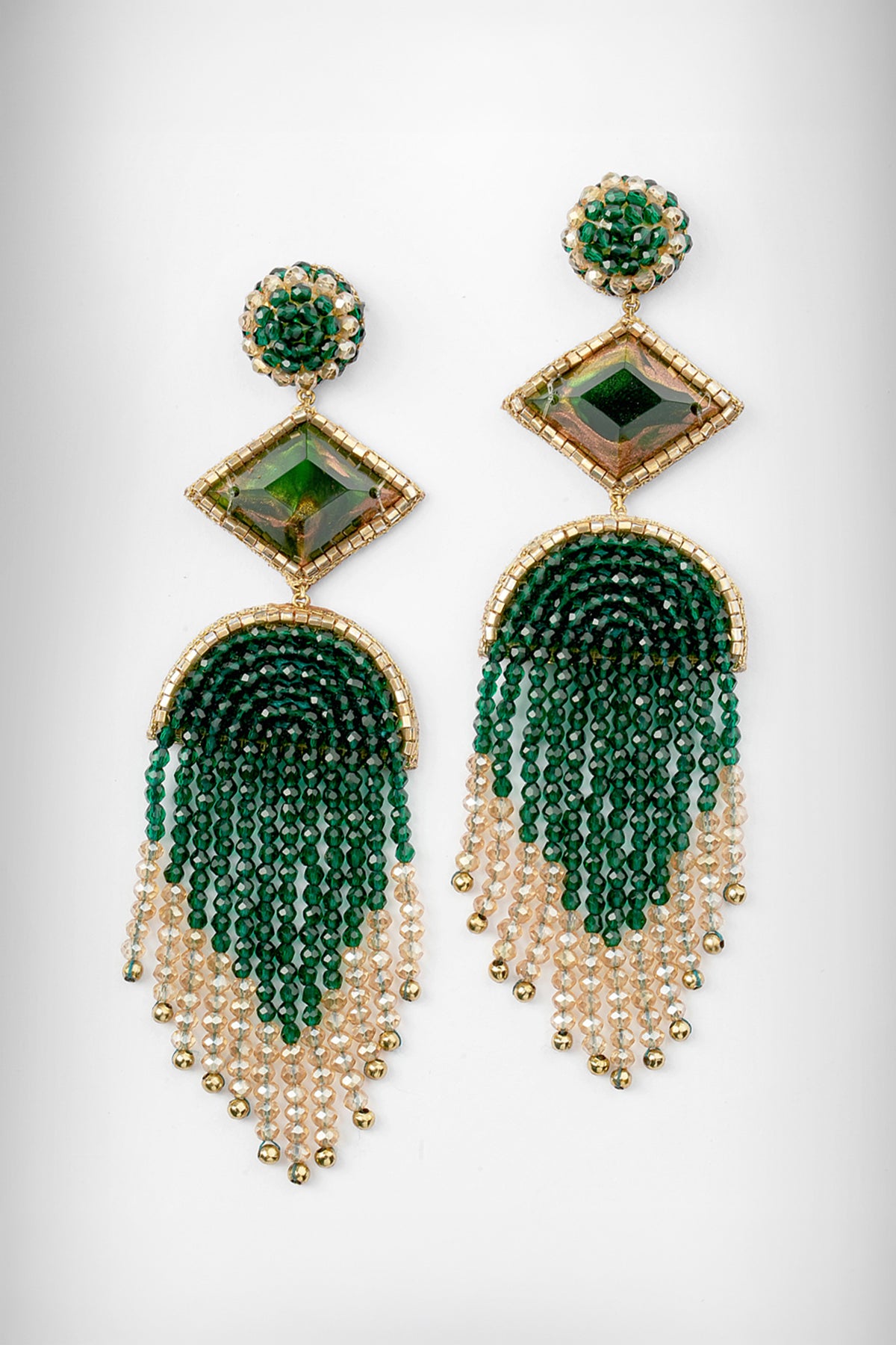 Emerald Sneha Earrings