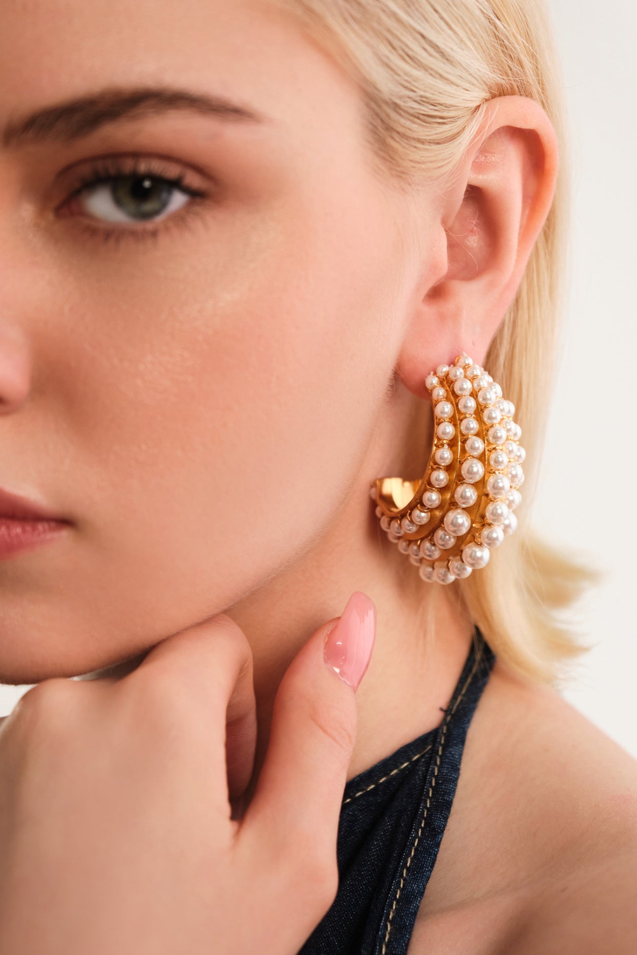 Honey Hoops 22Kt Gold-Plated