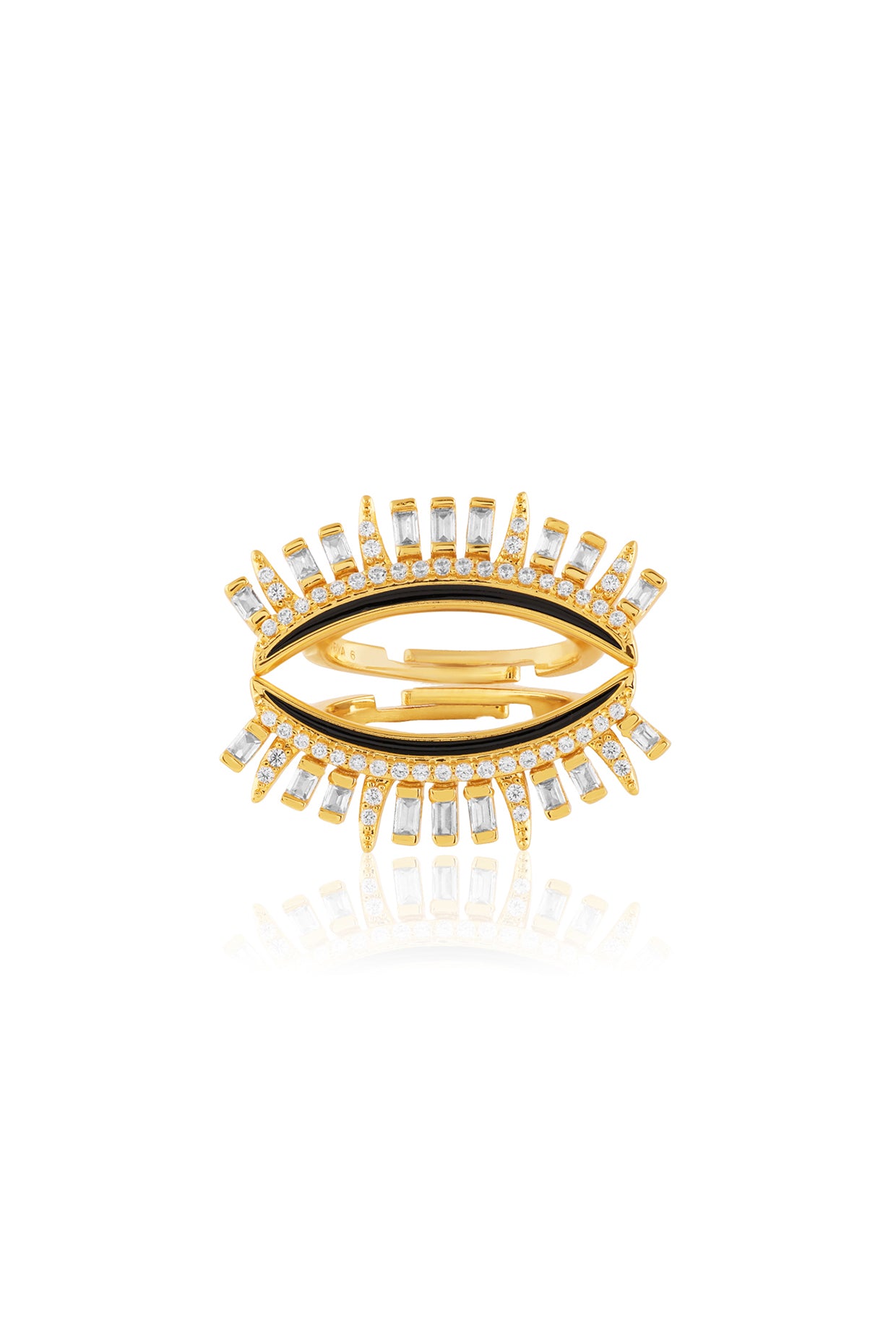 Vestra Ring In 18Kt Gold Plated