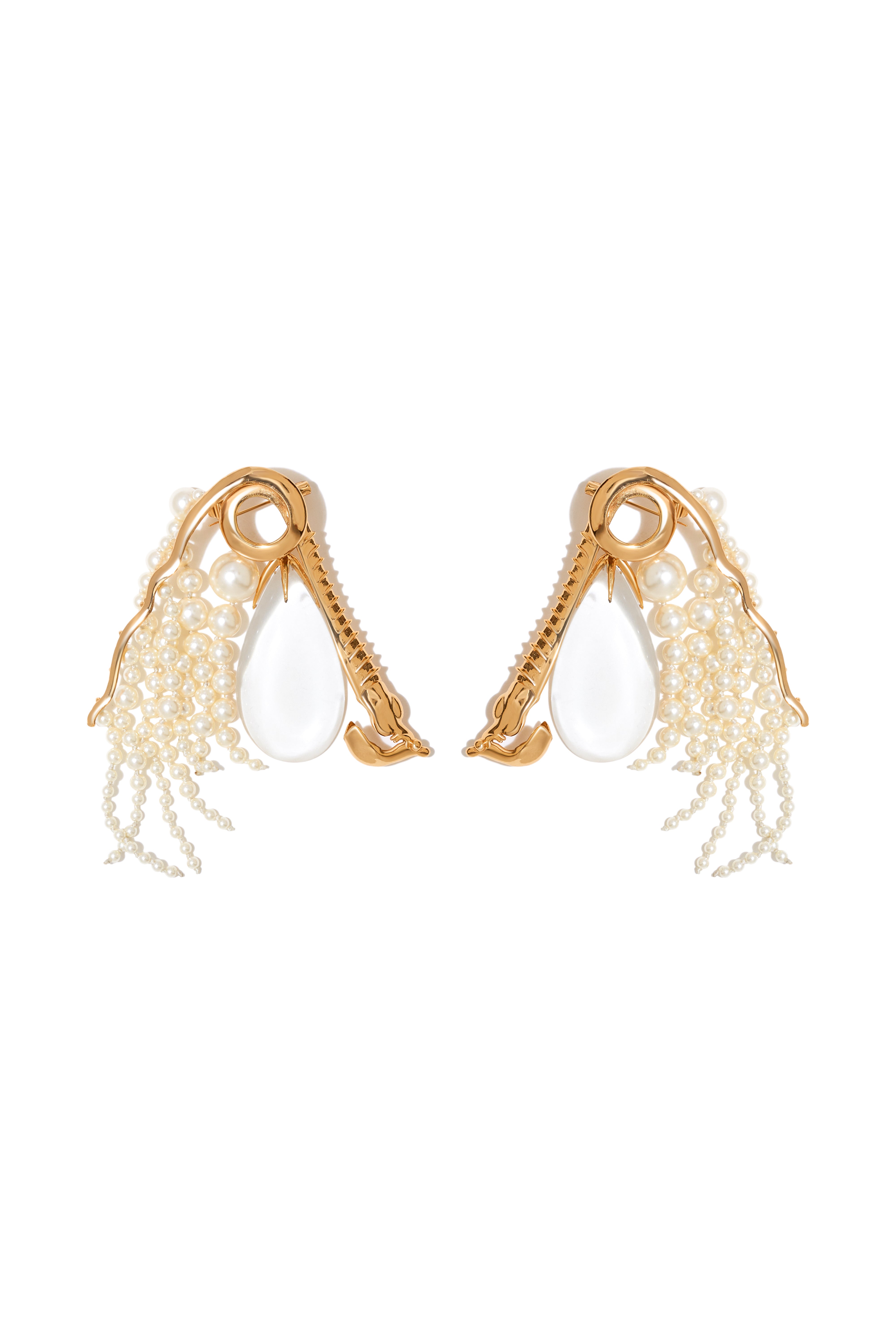 Koko Sigil Cascade Earrings