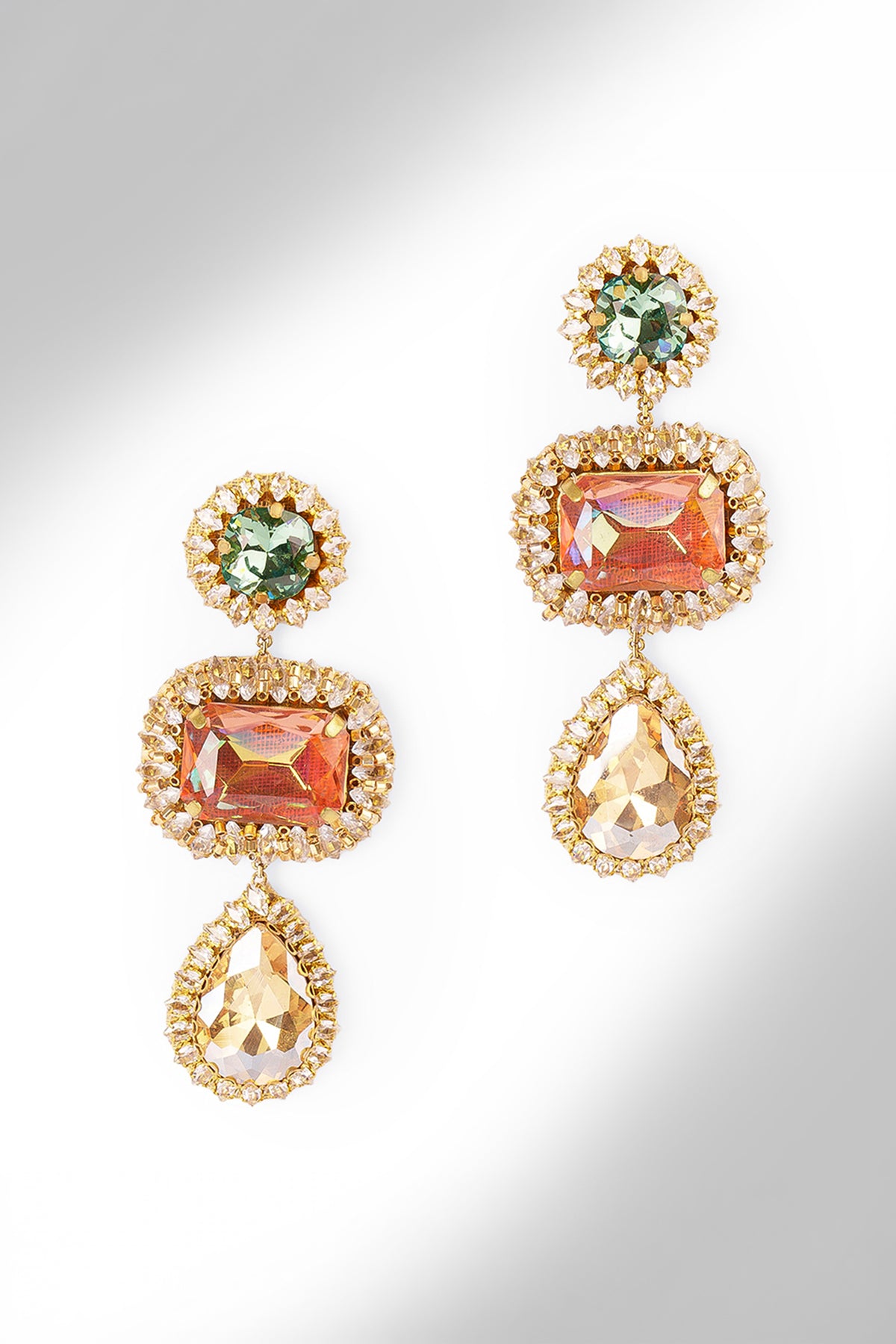 Peach Sashi Earrings