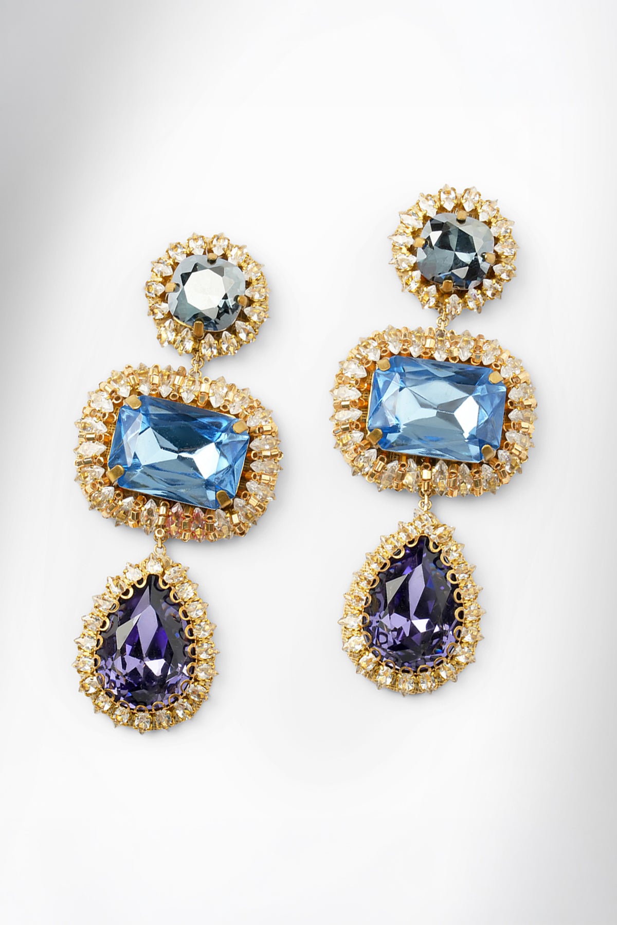Blue Sashi Earrings