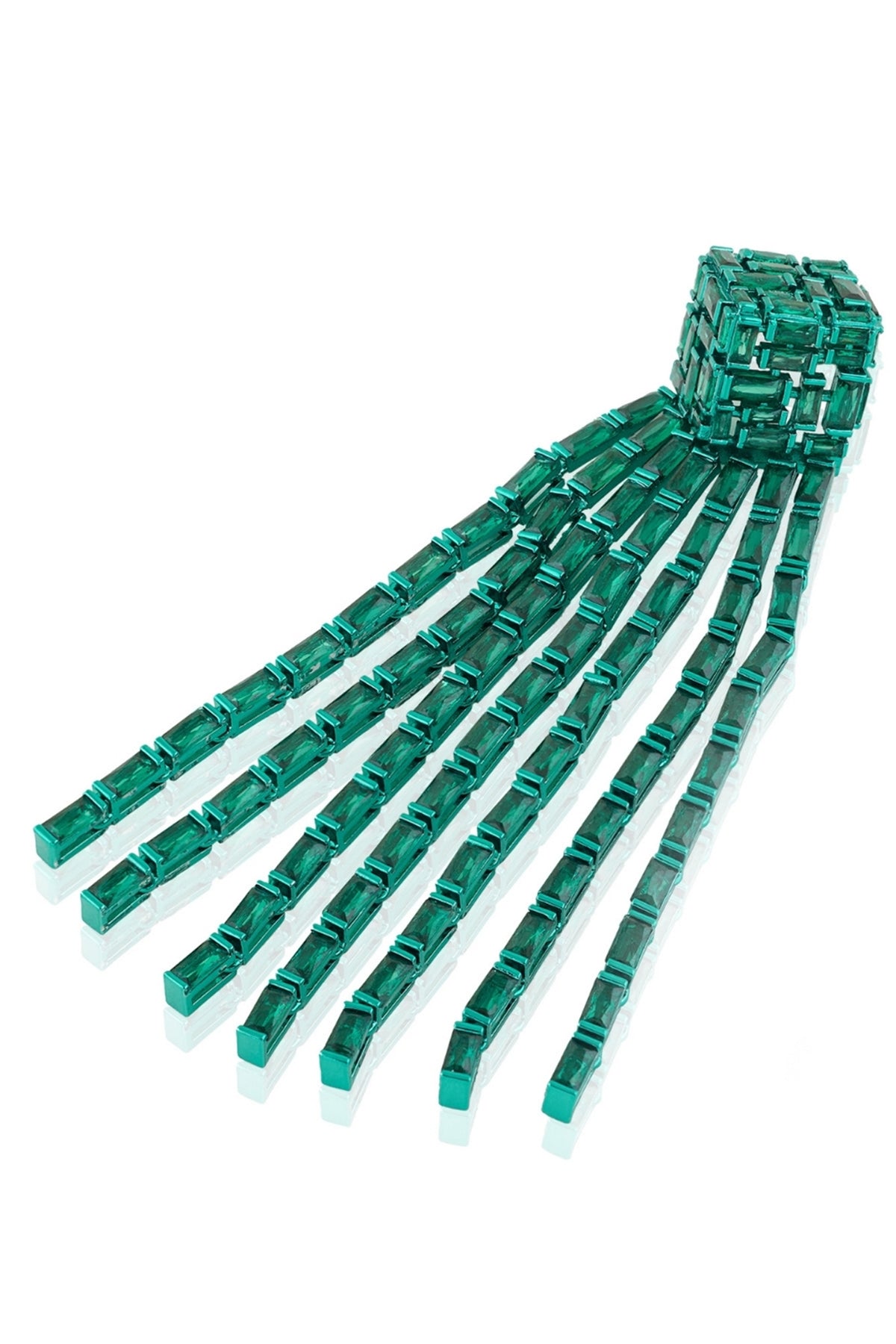 Collet Emerald Botox Danglers