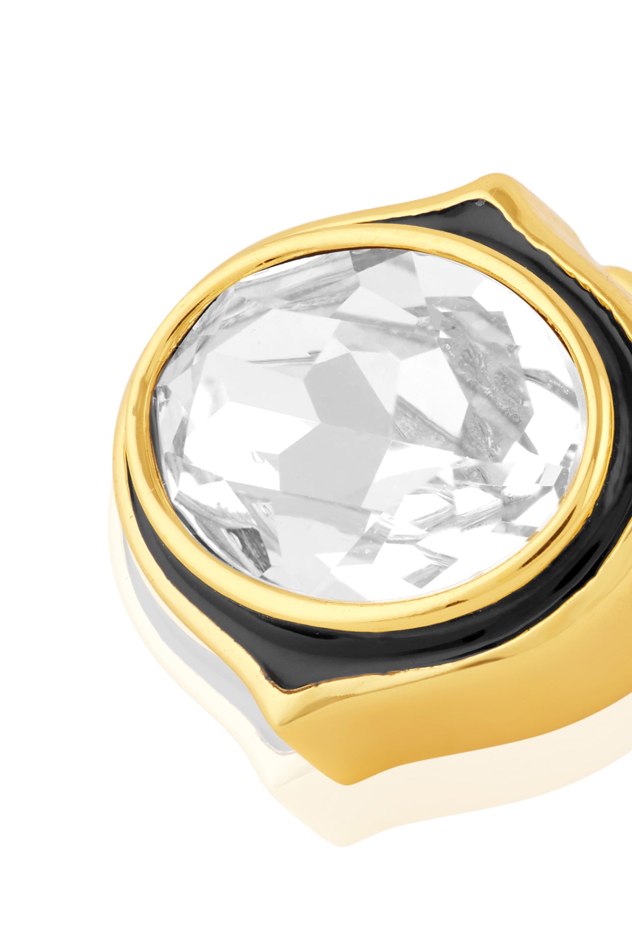 The Seer Studs 18kt Gold Plated