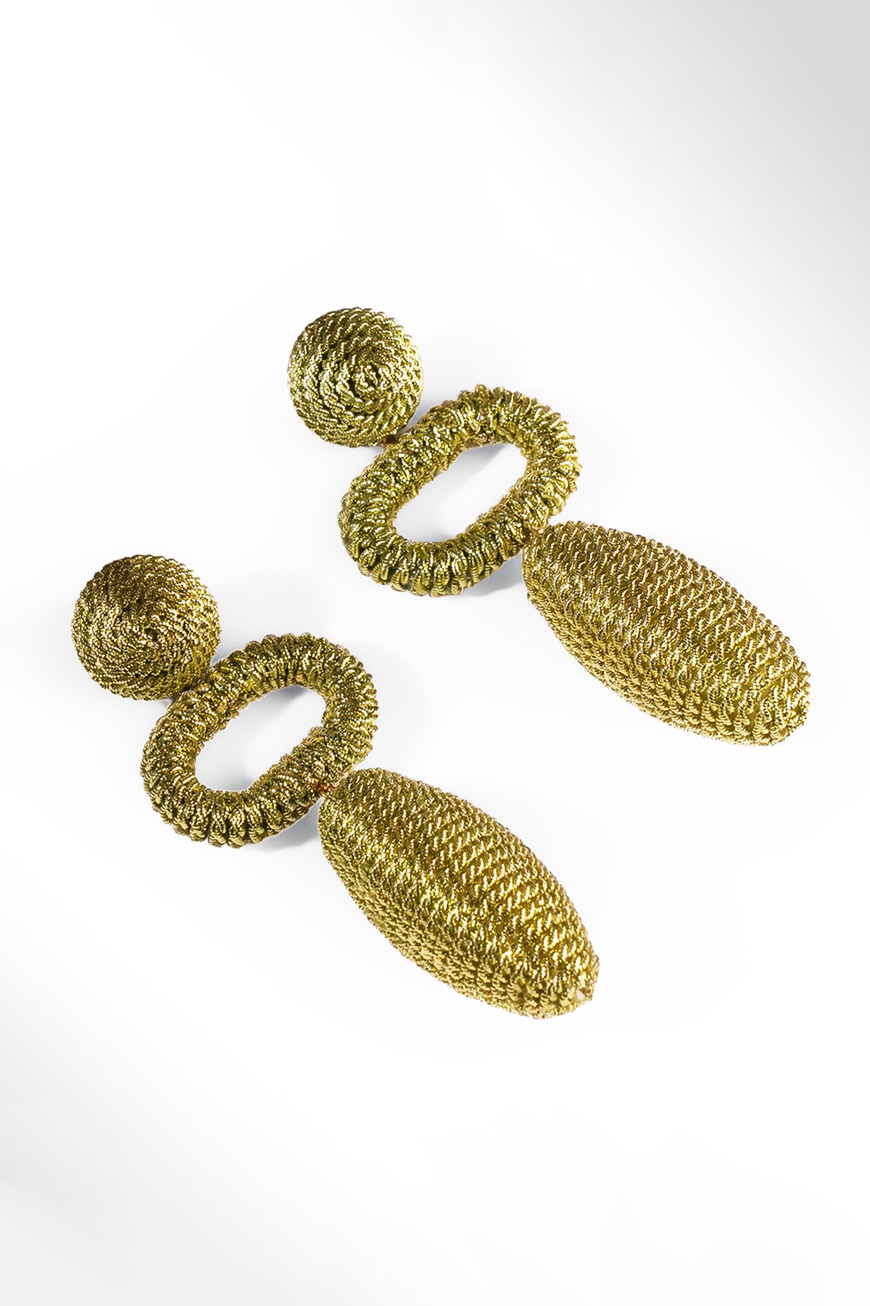 Green Fontana Earrings
