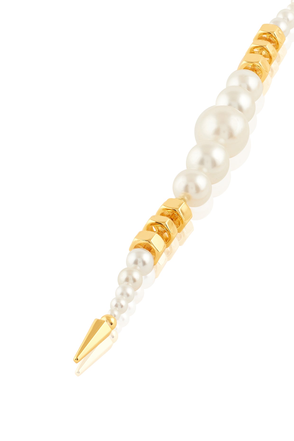 Shoulder duster Pearl Earrings 18Kt Gold Plated