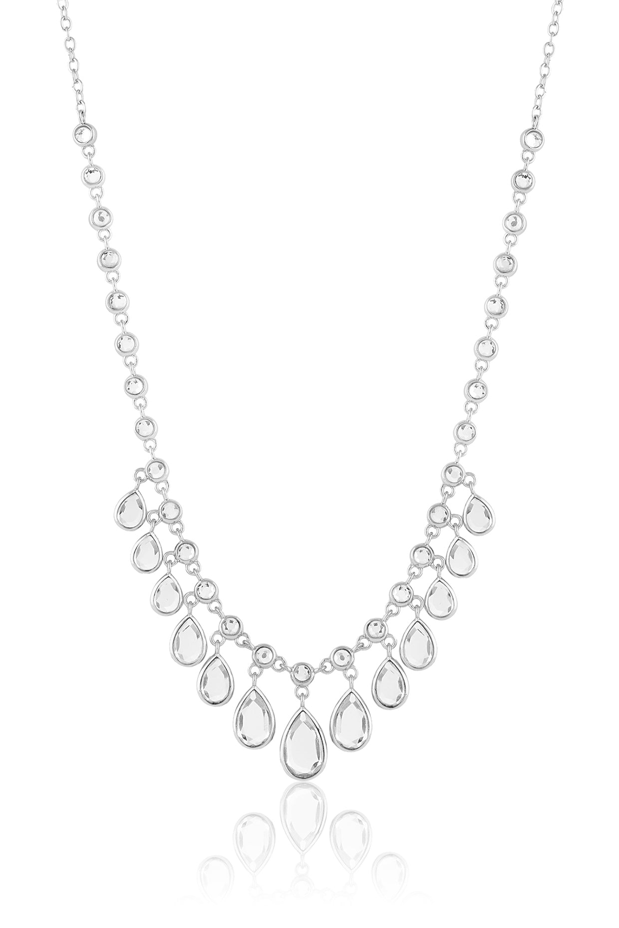 Belém Mirror Necklace In 18Kt Gold Plated