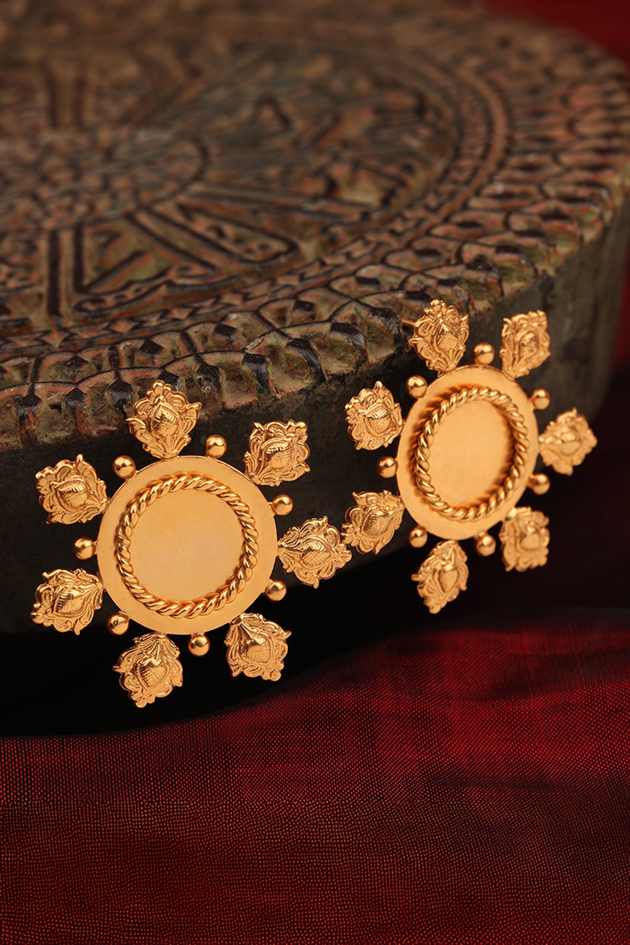 Festive Feeling Earrings Worn By Masaba Gupta