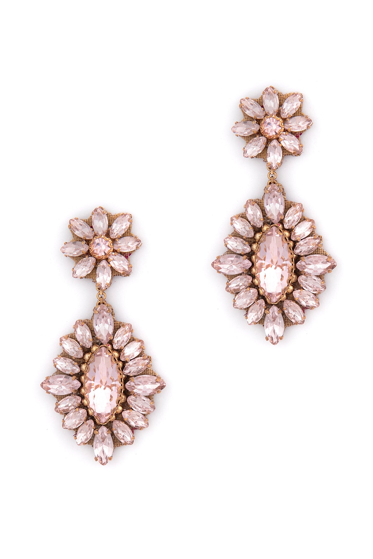 Pink Alianah Earrings