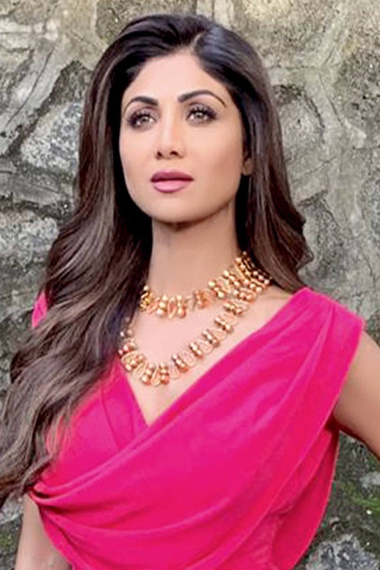 Gold Plated Minute Cuff With Ghungroo One Side