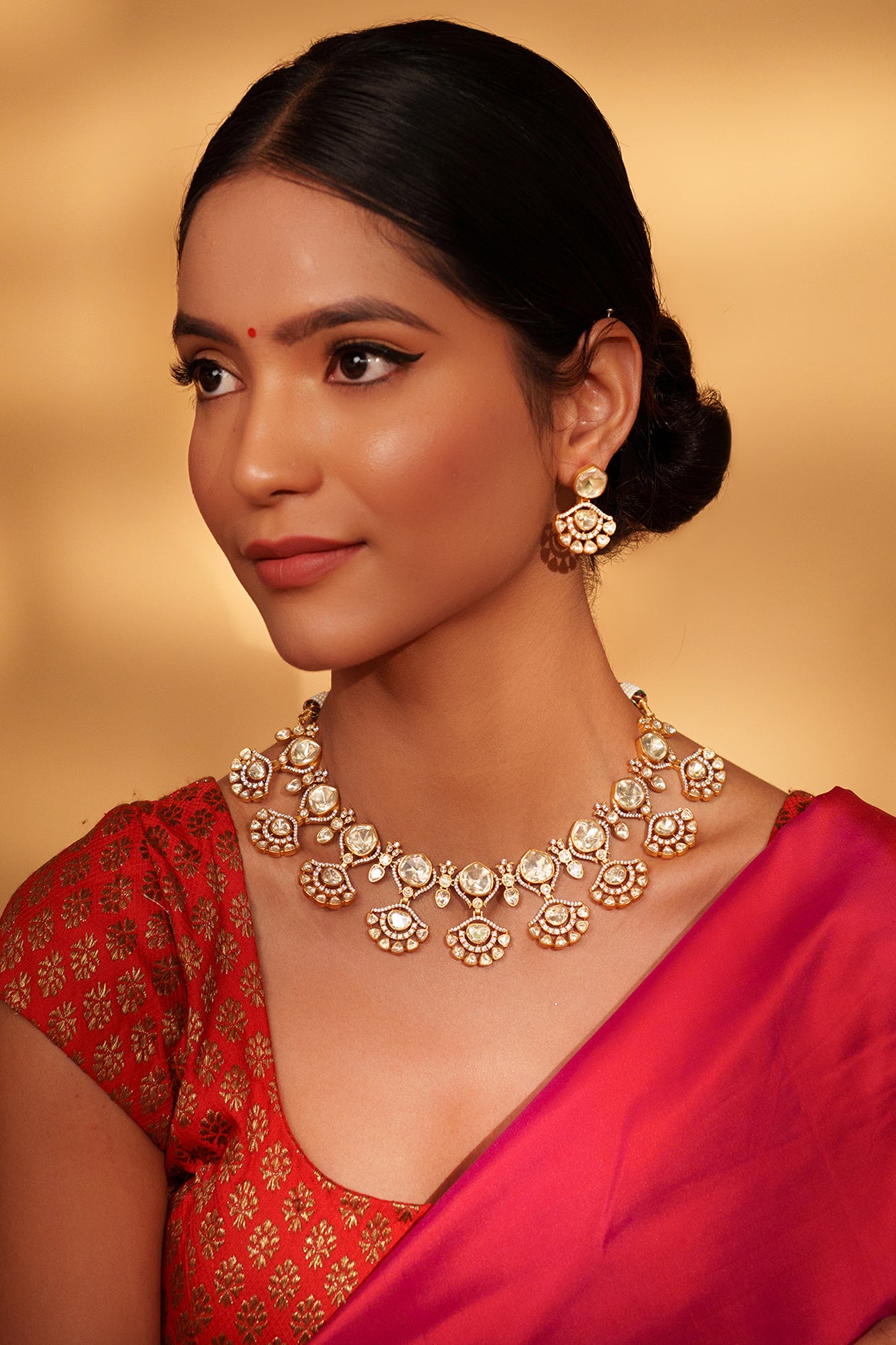 Pankiti Moissanite Set