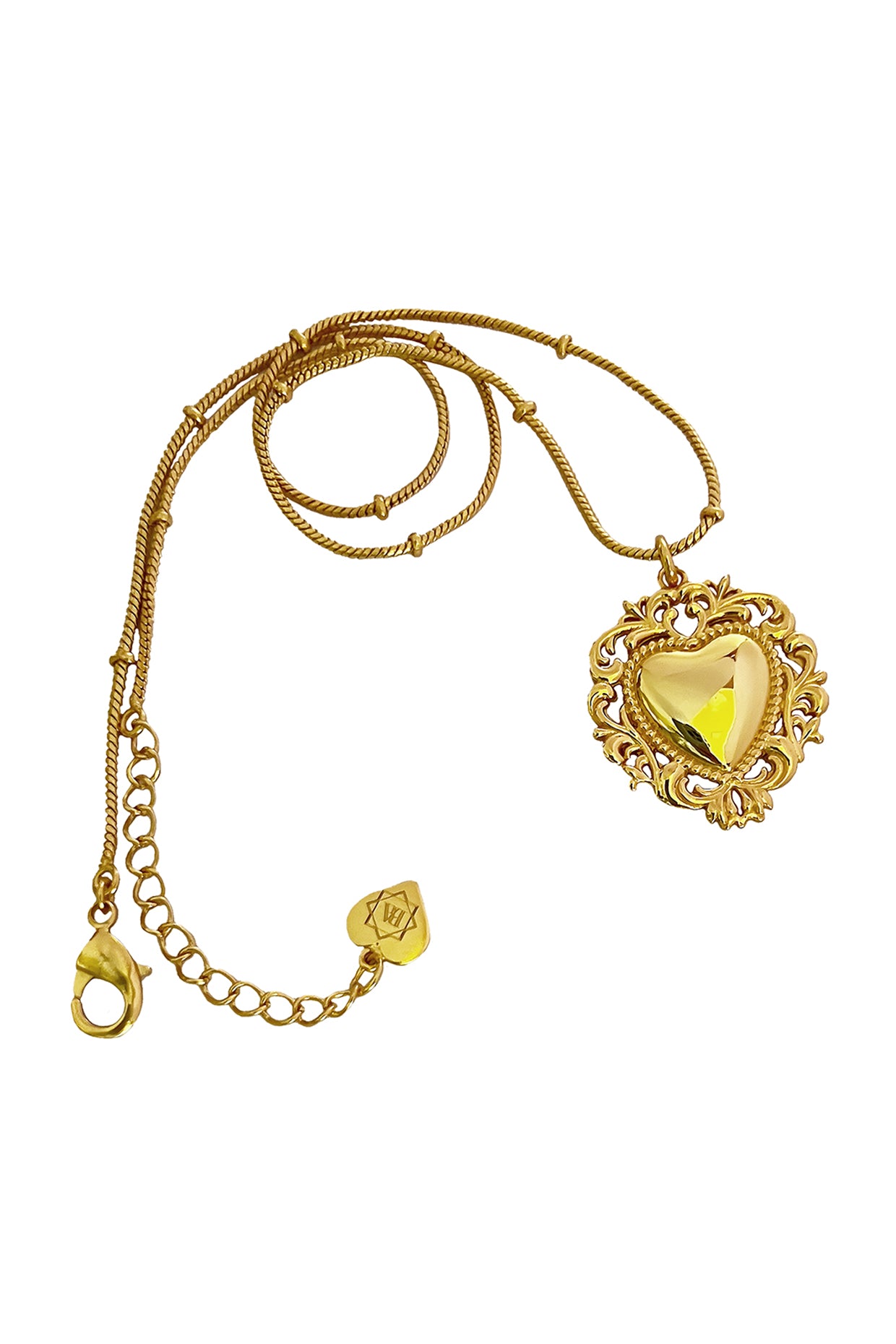 Filigree Heart Chain