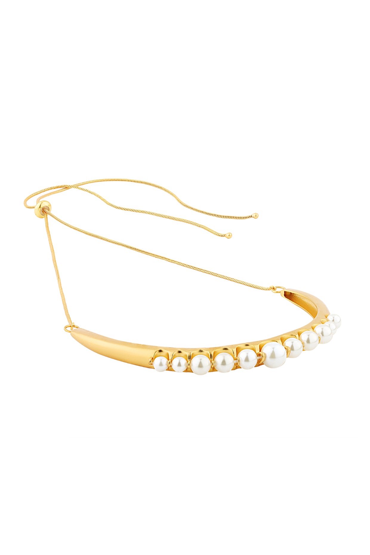 Sunburst Choker 22Kt Gold-Plated