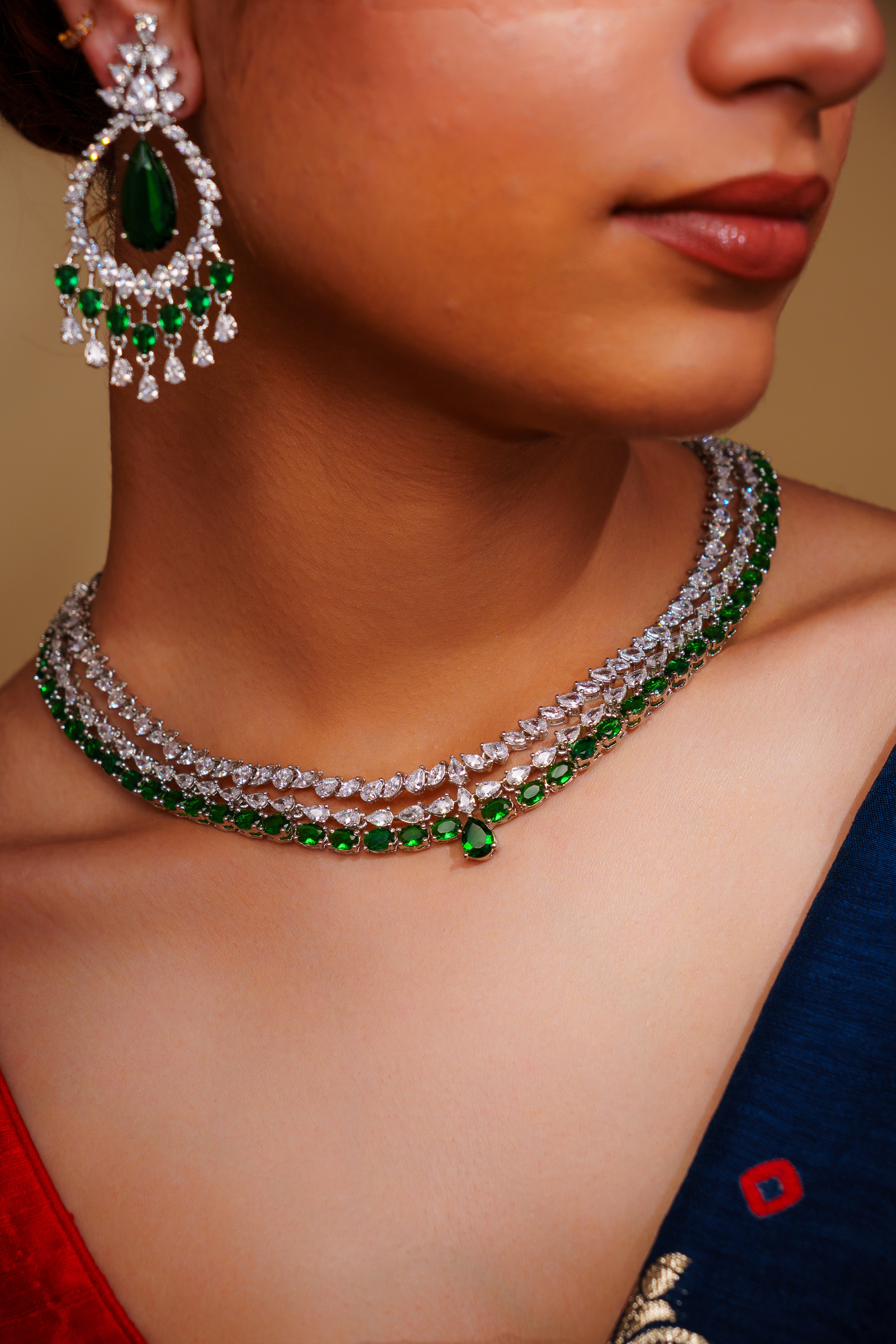 Godavri Diamond Necklace Set