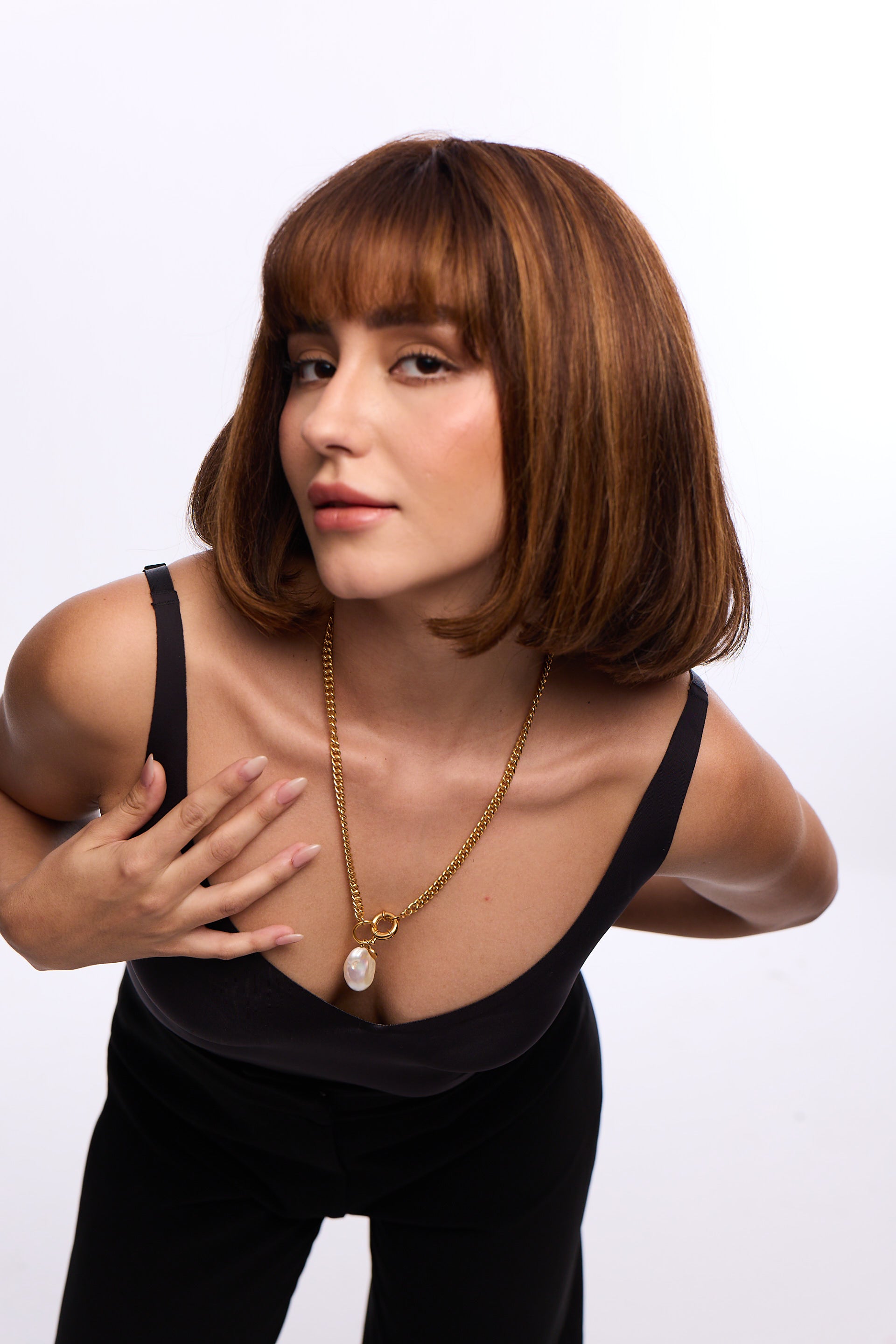 Baroque Pearl Nautical Chain