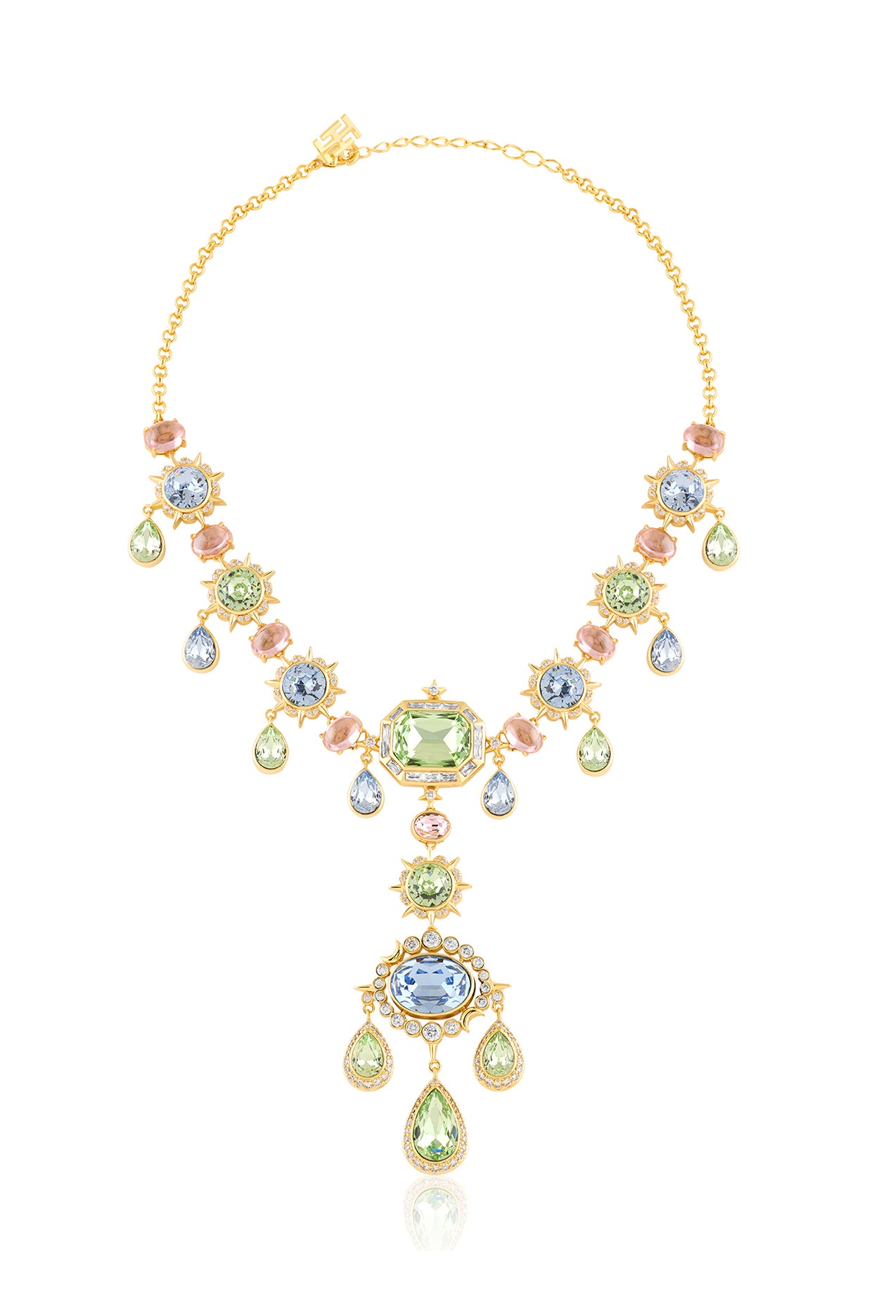 Empressa Statement Necklace 18kt Gold Plated