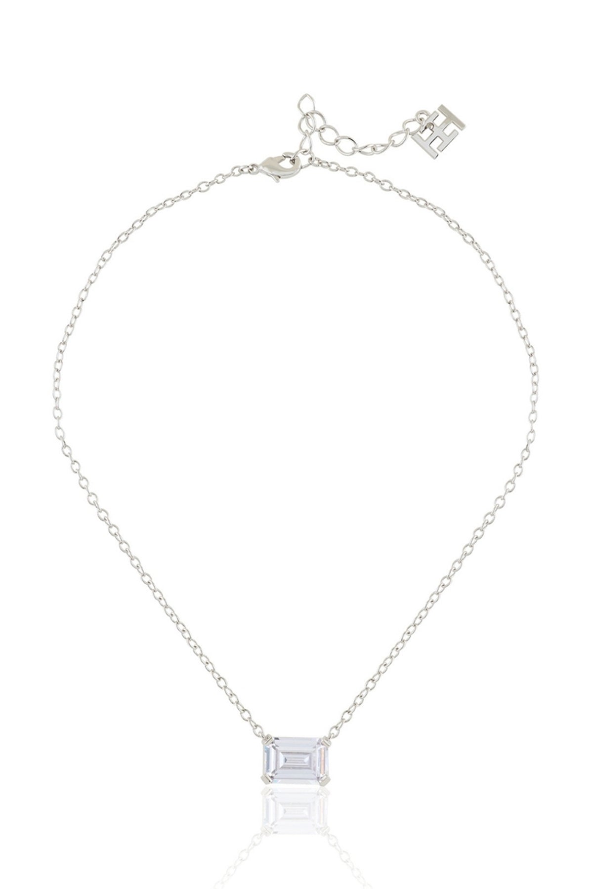 Diamante Botox Pendant Necklace