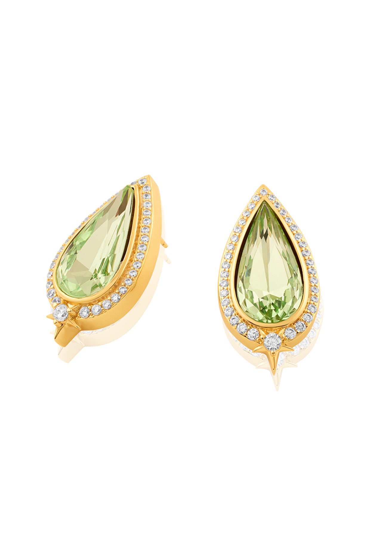 Boraelis Candy Studs In 18Kt Gold Plated