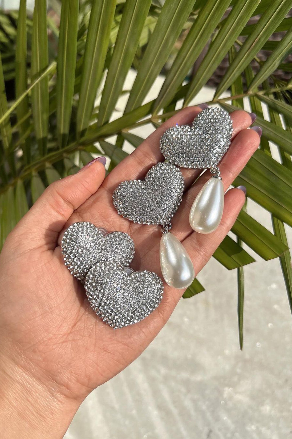 Gleaming Heart Danglers