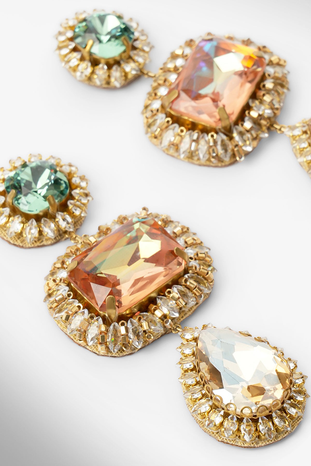 Peach Sashi Earrings