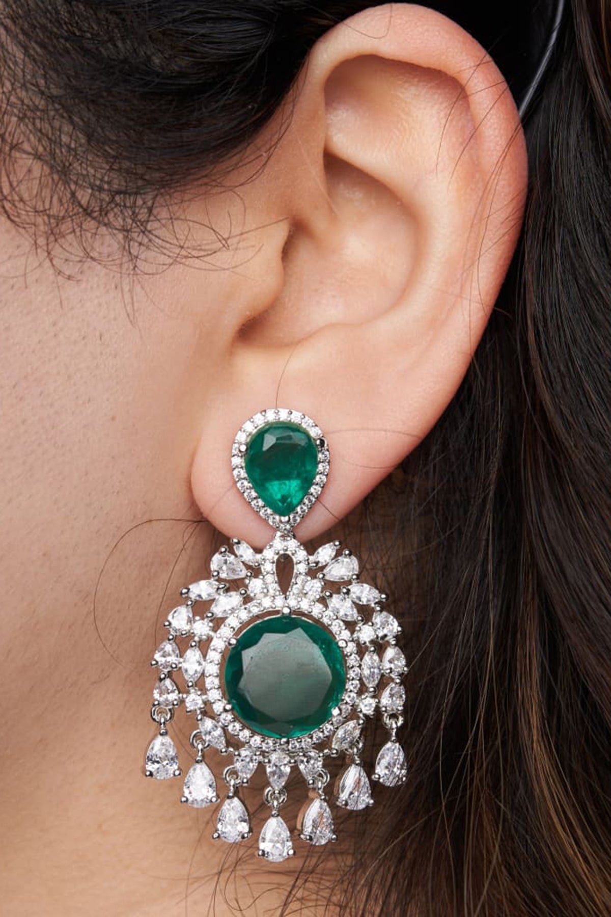 Green Flynn Earrings