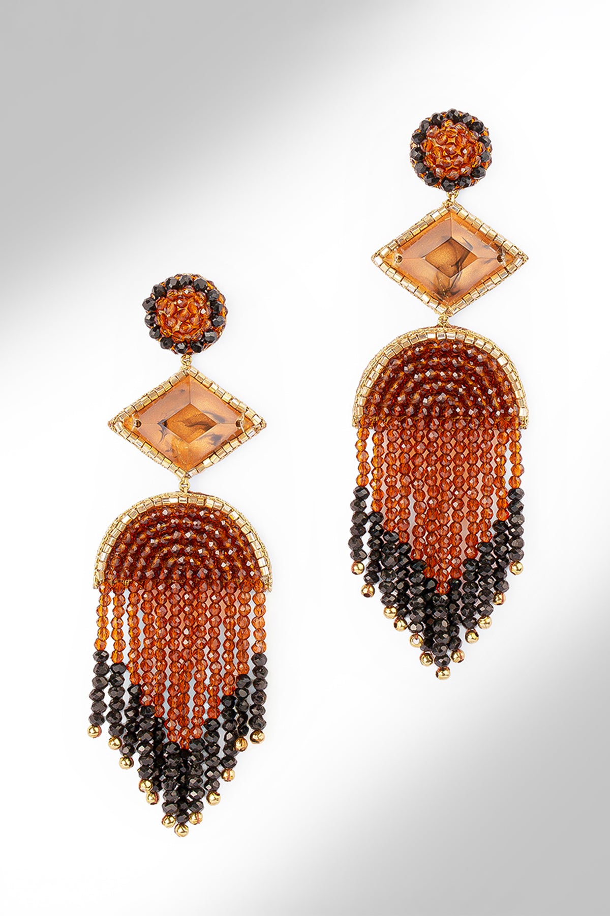 Brown Sneha Earrings