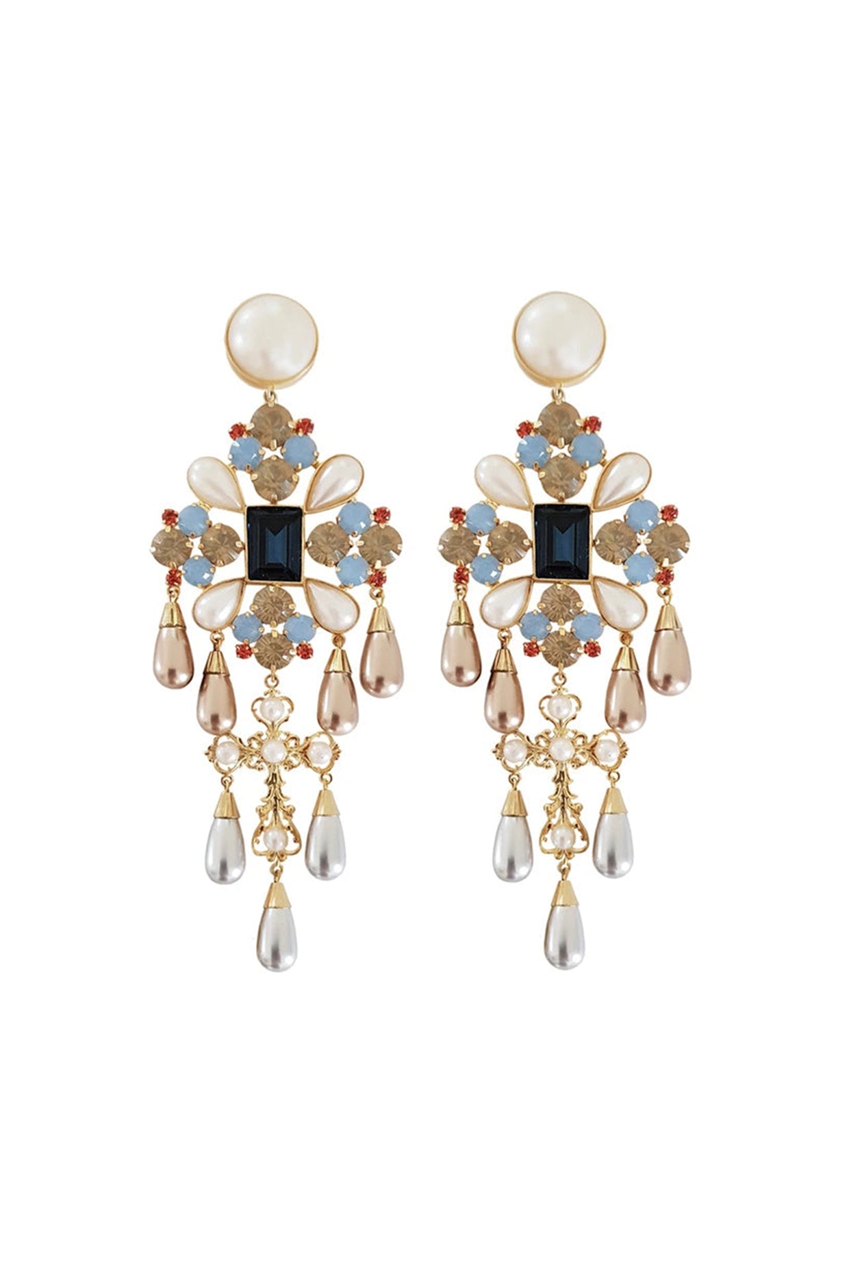 Alizeh Cross Danglers
