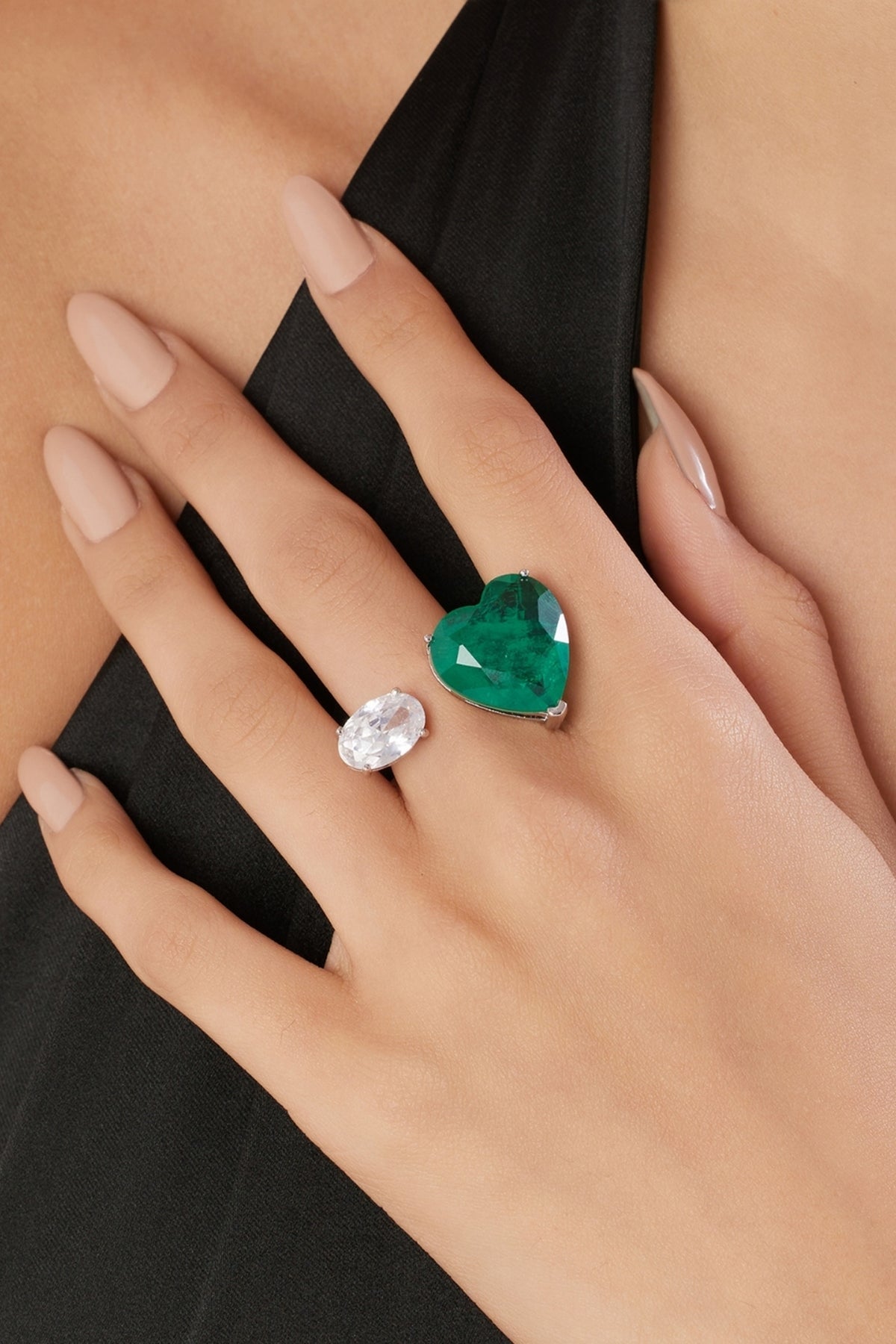 Emeraldine Botox Statement Ring
