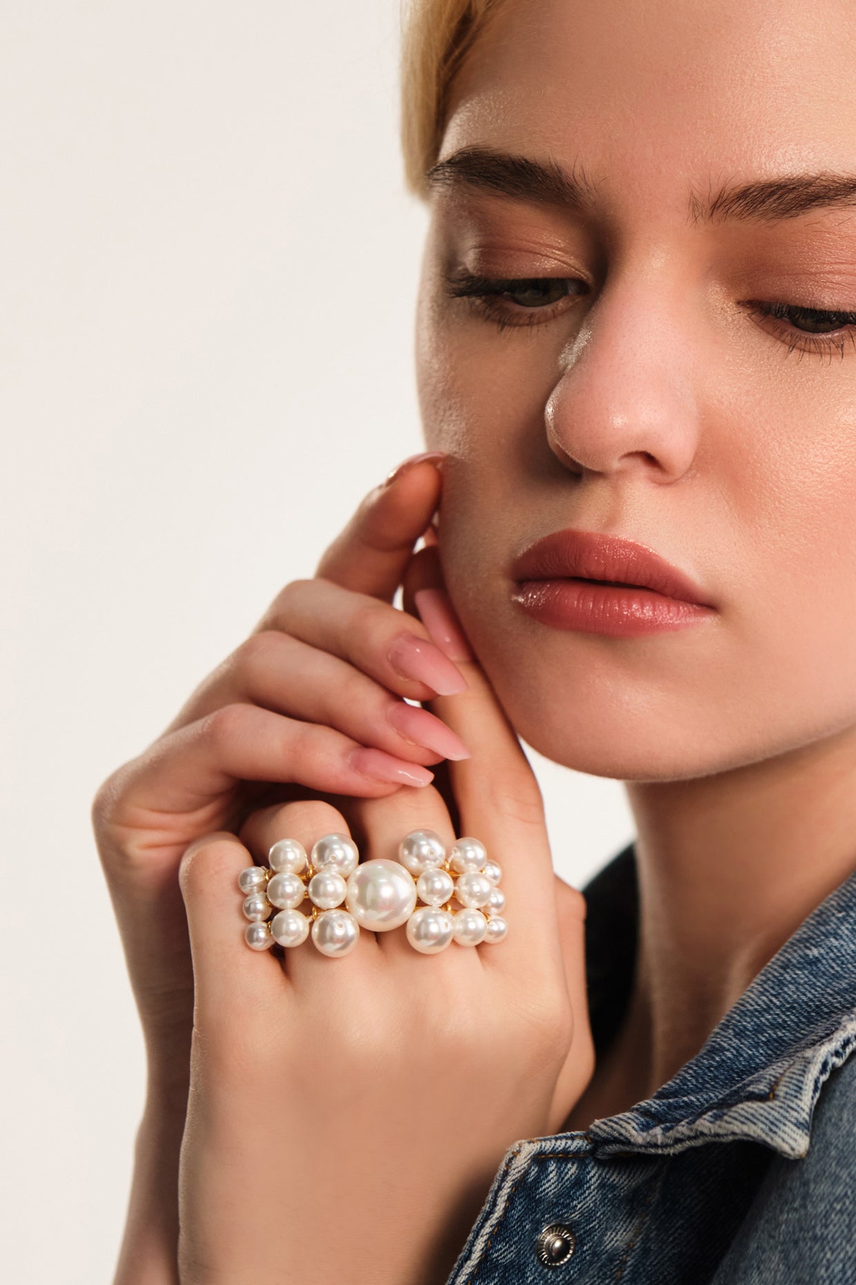 Bubble Ring 22Kt Gold-Plated