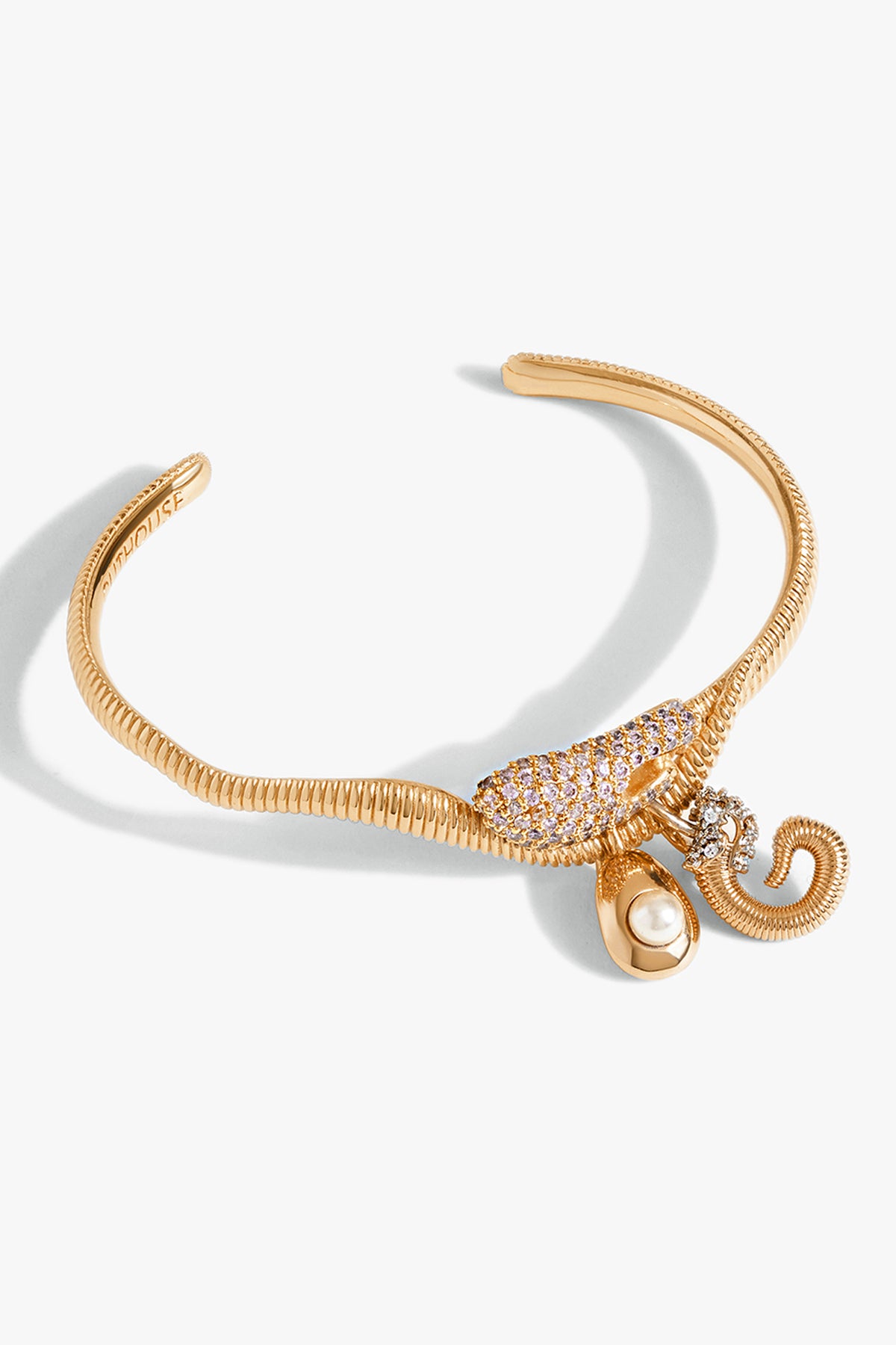 KOKO Alphabet Cuff in Champagne