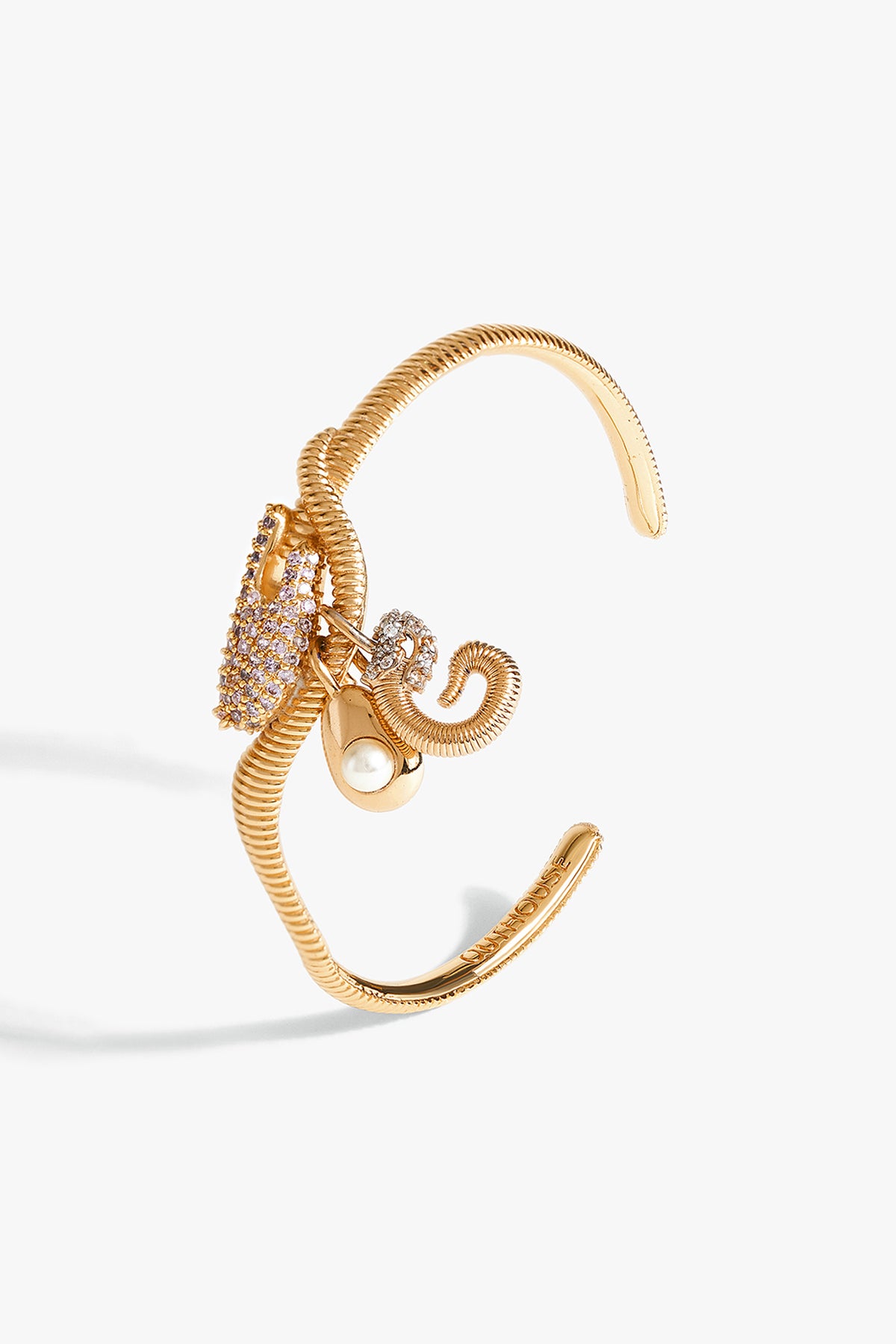 KOKO Alphabet Cuff in Champagne