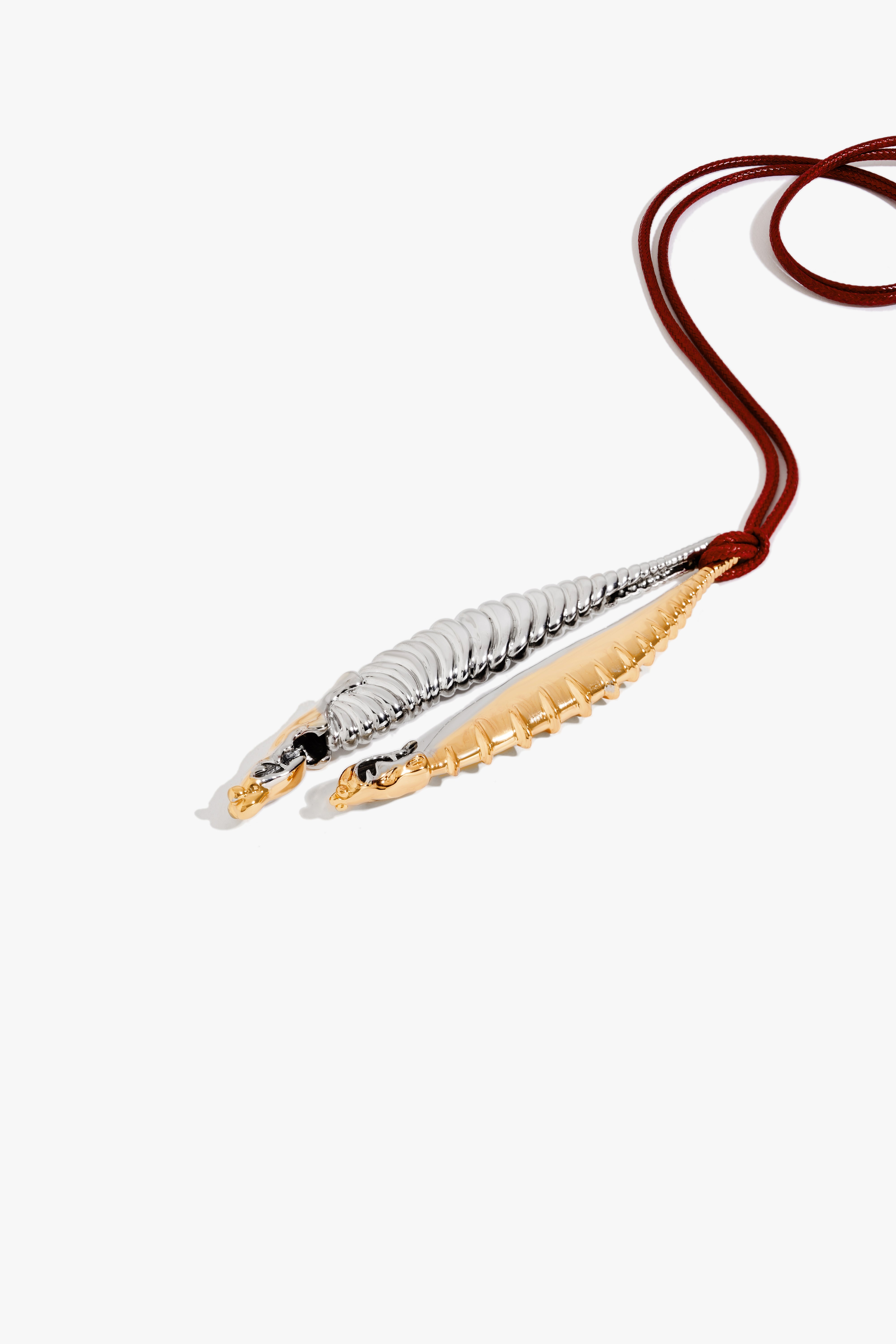 Seris Dual Pendant Necklace