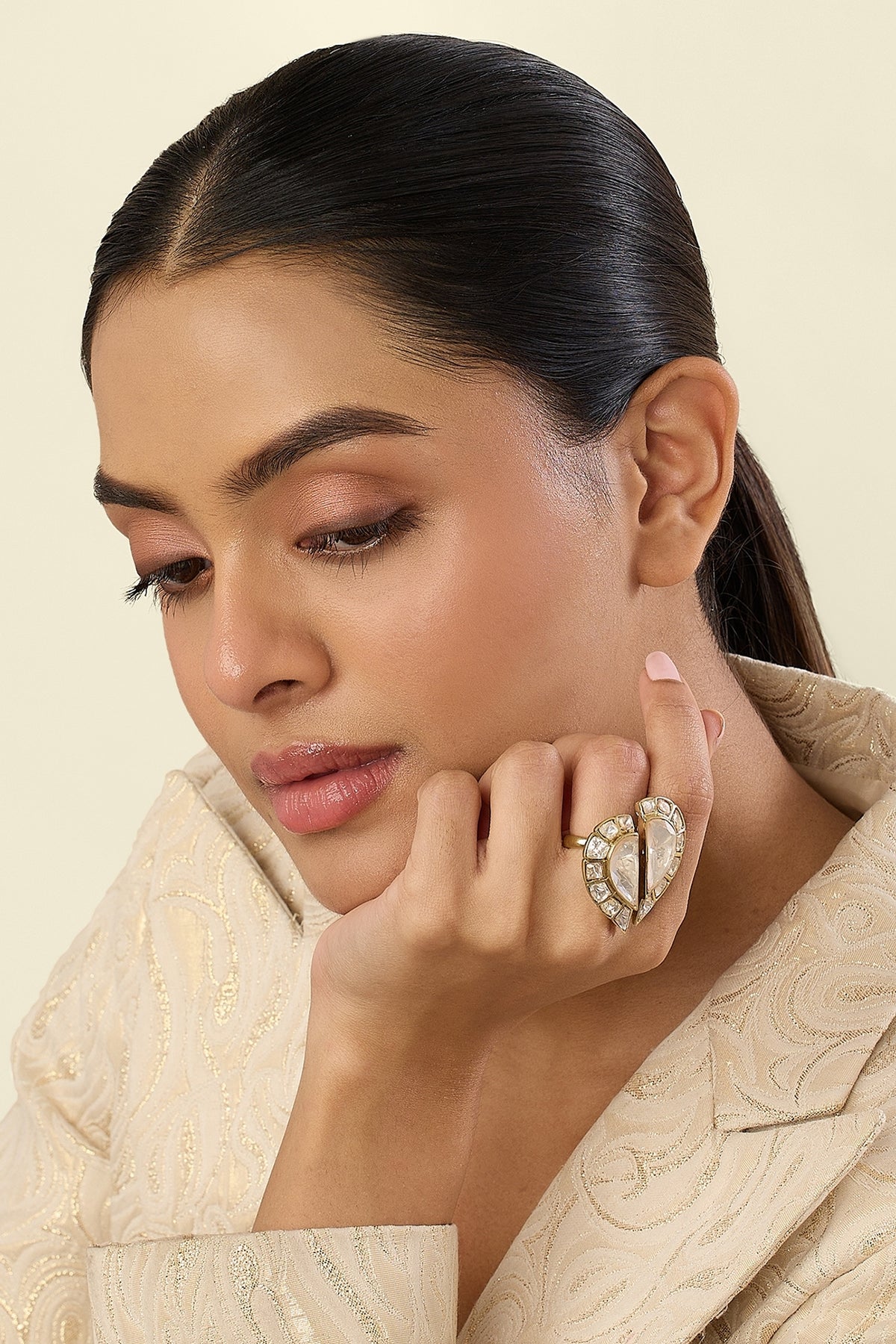 Polki Vesper Royal Ring