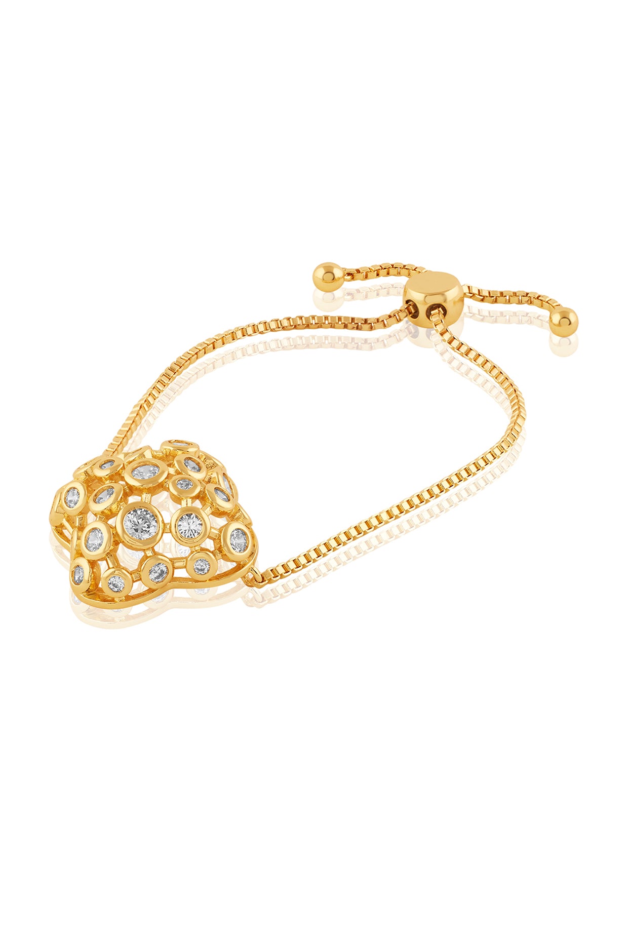 Norte Bolo Bracelet In 18Kt Gold Plated