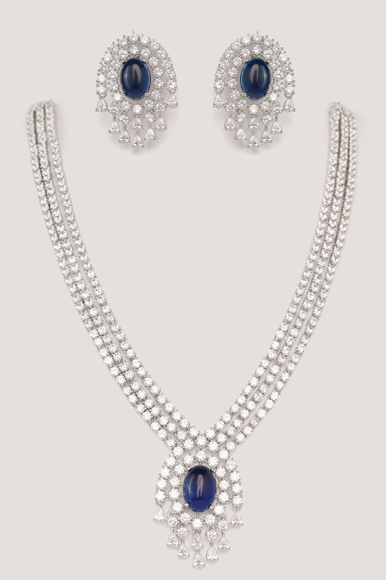 Damini Diamond Necklace Set
