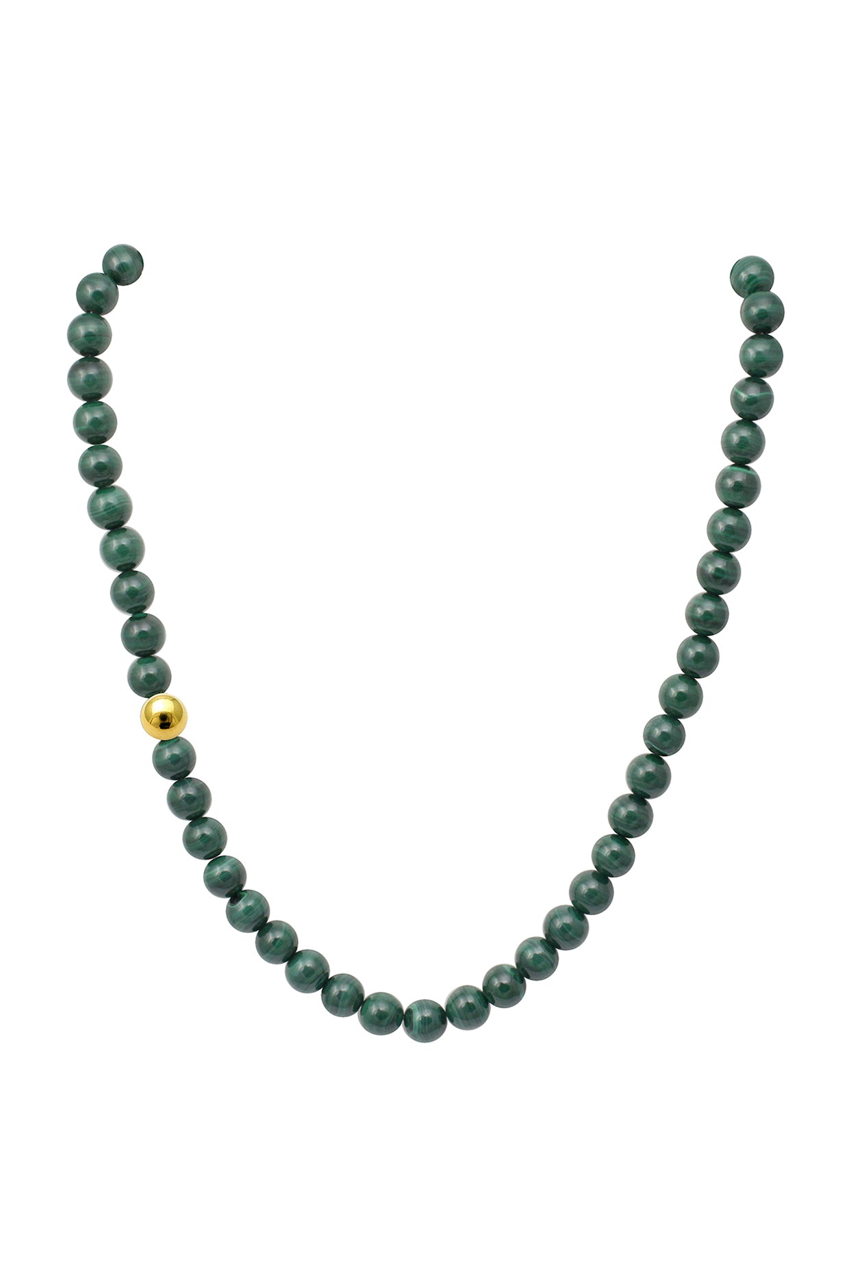 18Kt Gold Plated Forest Gemstone Necklace
