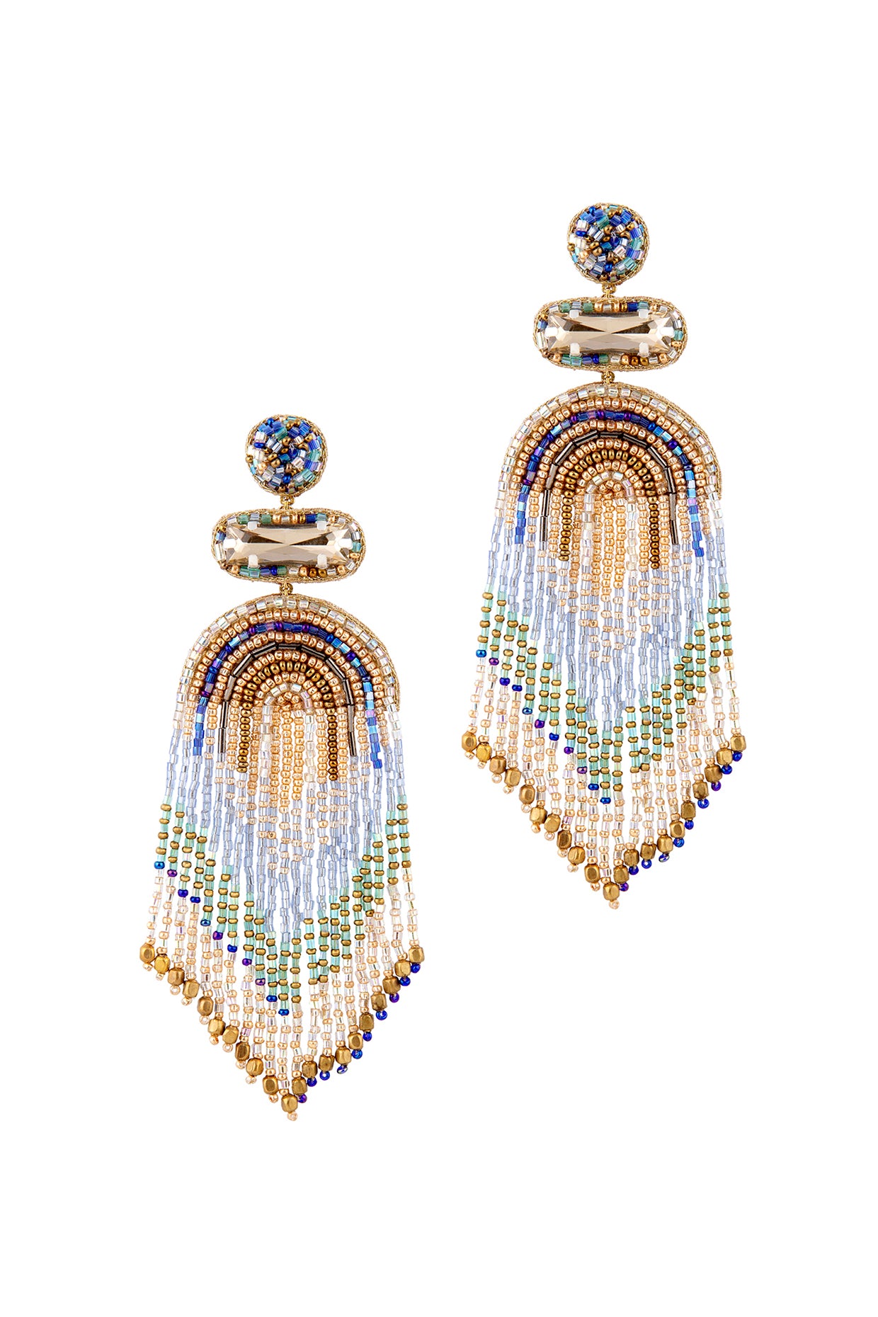 Blue Ishani Earrings