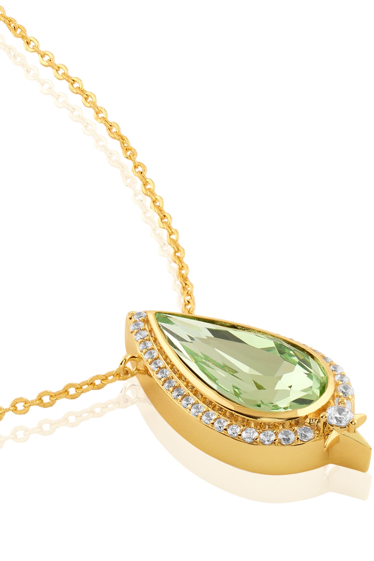 Caelum Pendant Necklace In 18Kt Gold Plated
