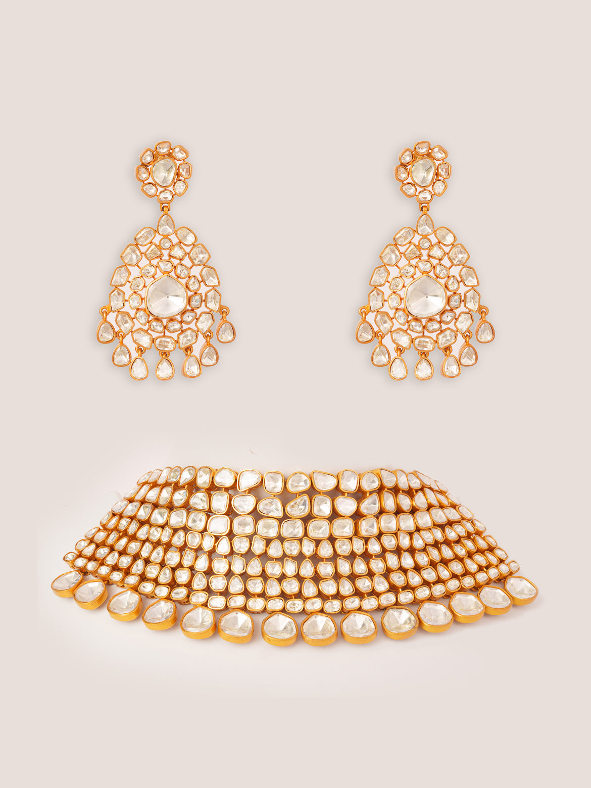 Zahra Moissanite Bridal Set