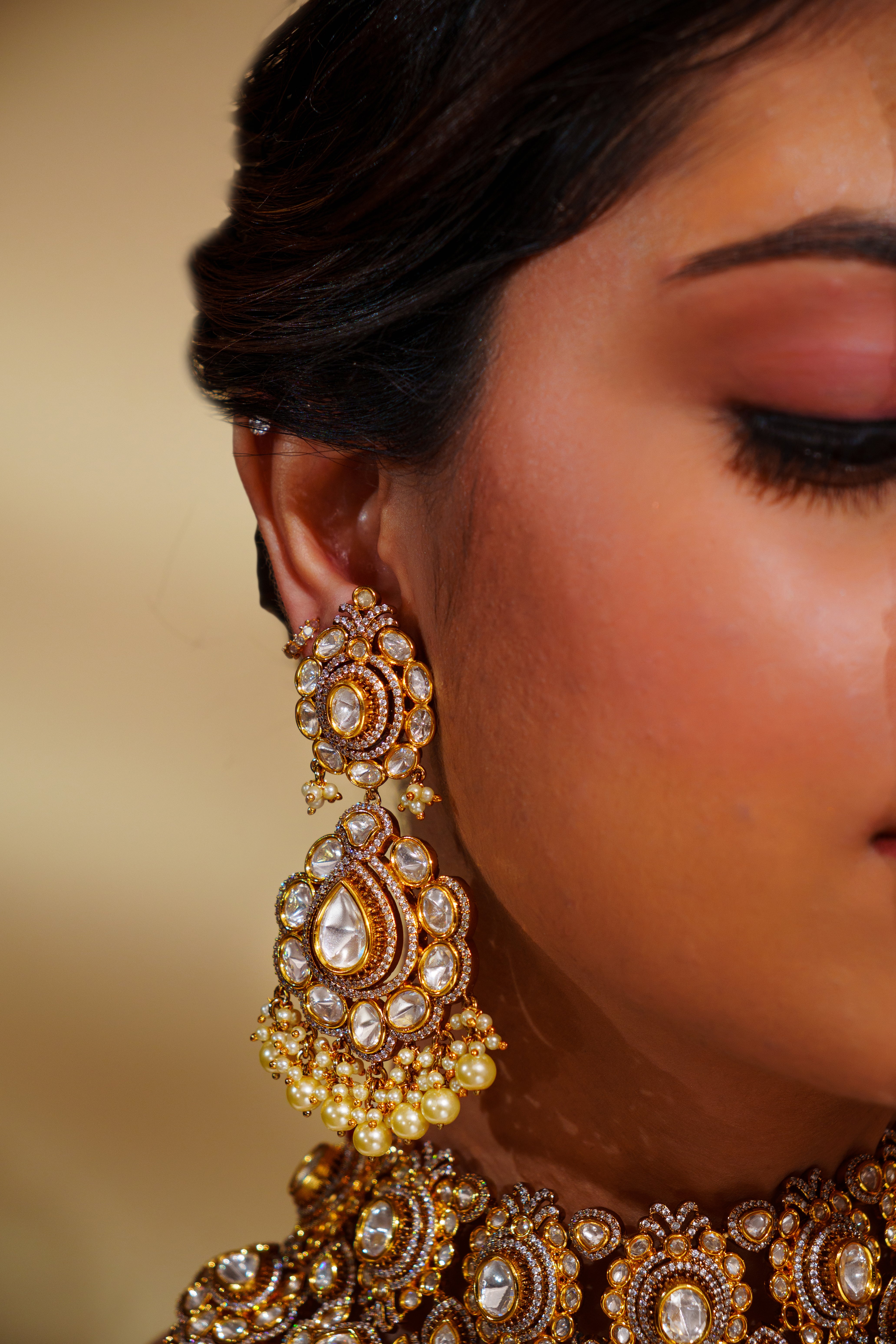 Gamya Polki Bridal Set