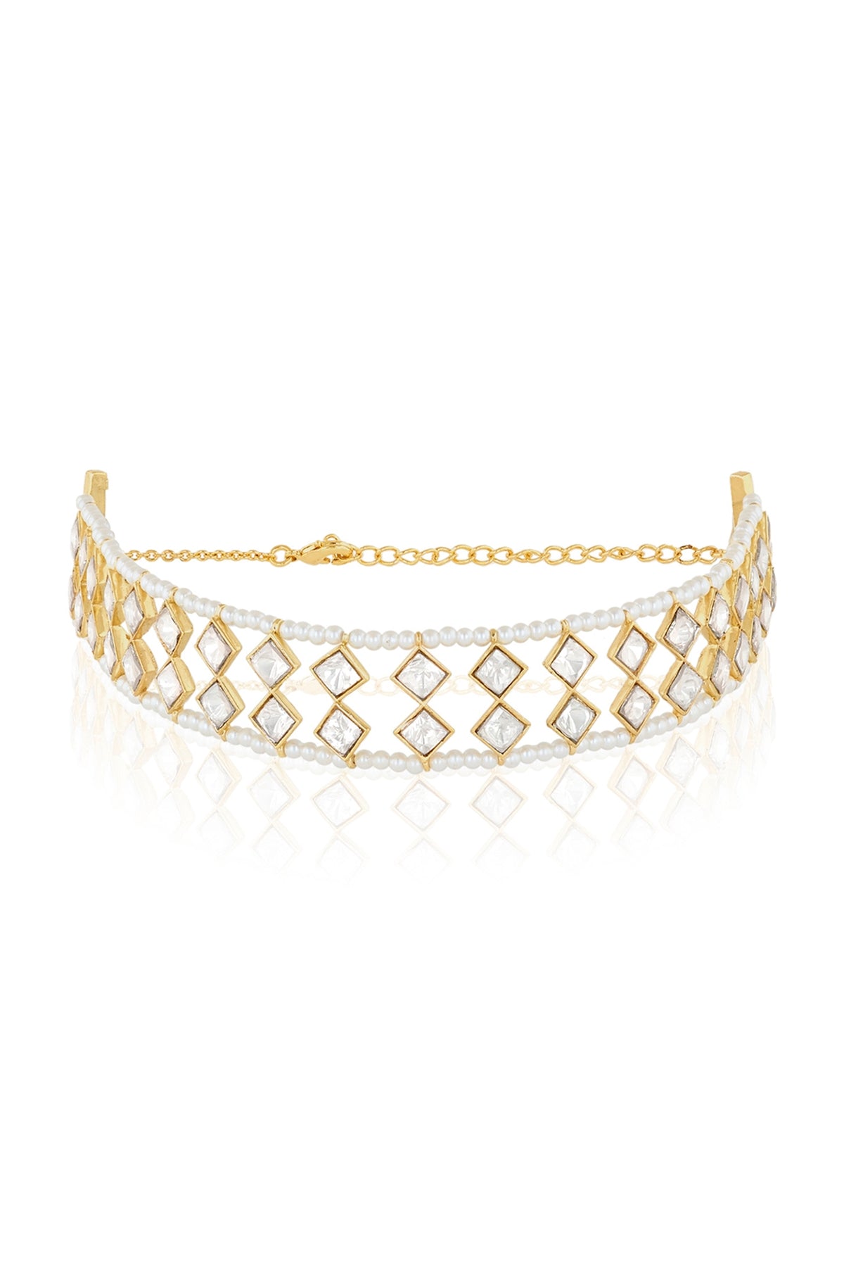 Polki Empress Statement Choker Necklace