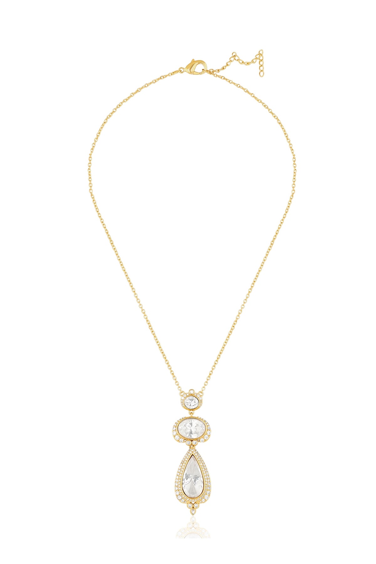 Polki Royal Cascade Necklace