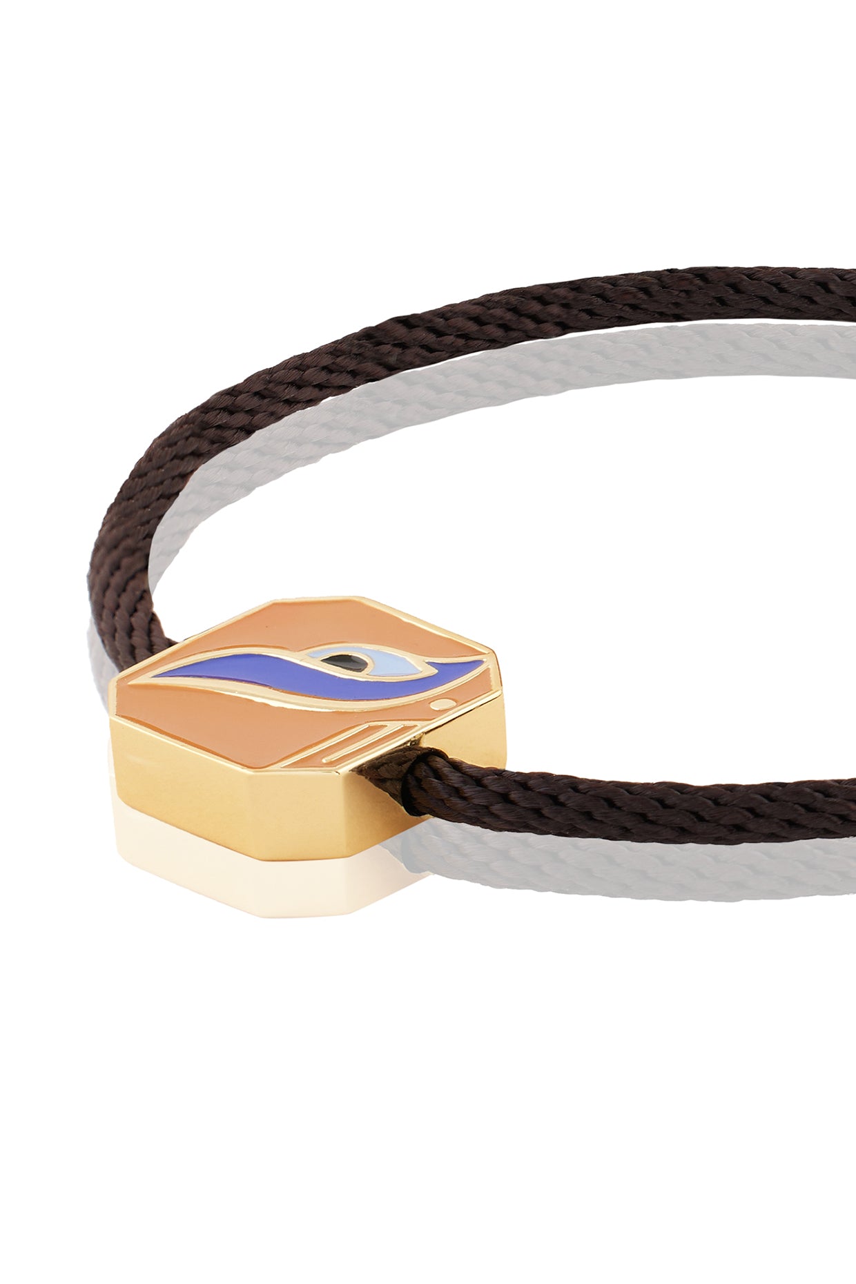 Divine Eye Bracelet In 18kt Gold Plated