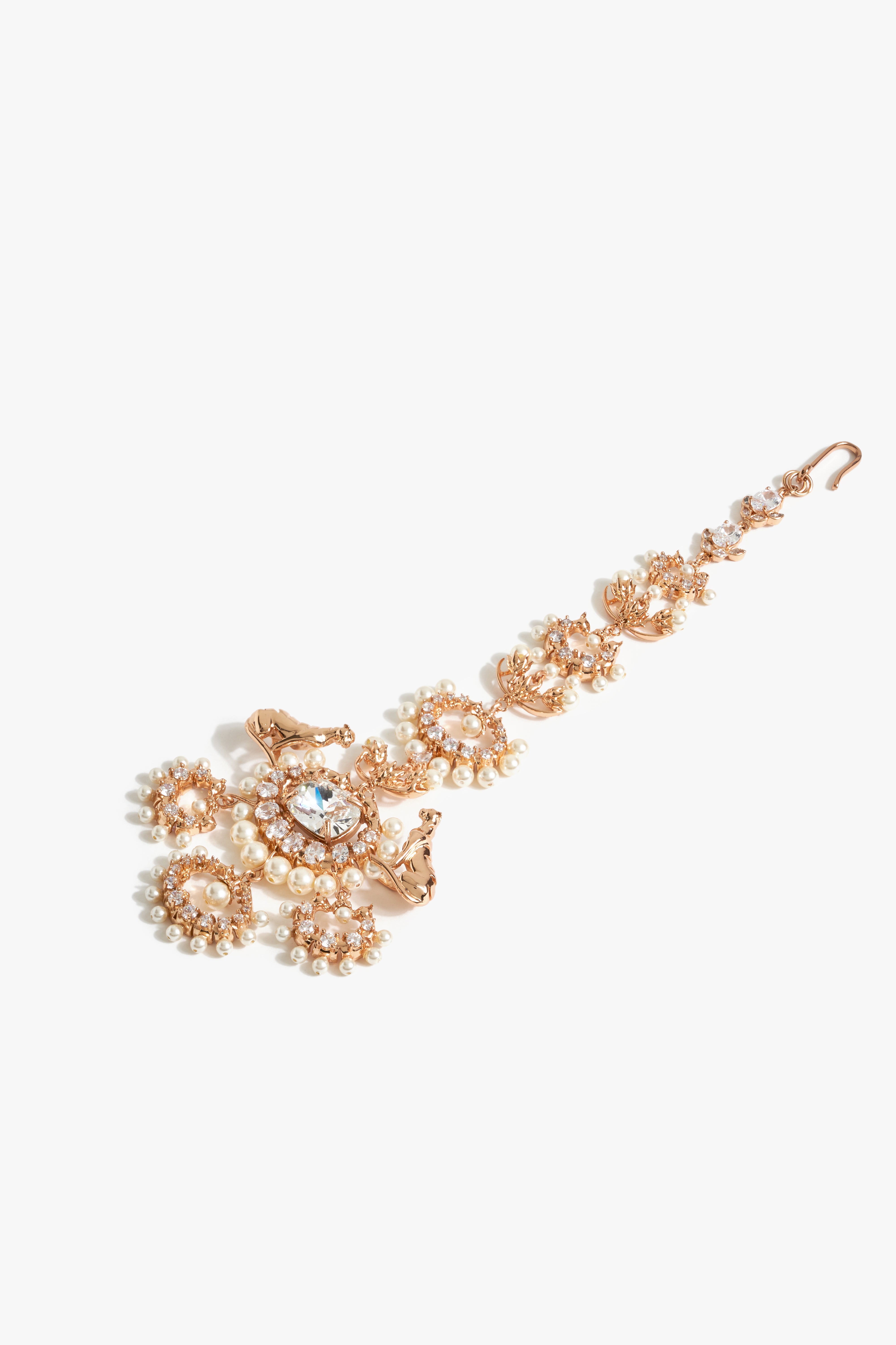 Trinity of Leopards Mang Tikka Earring