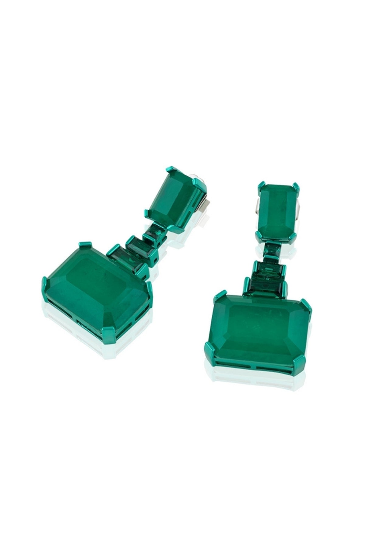 Shalom Emeralds Botox Danglers