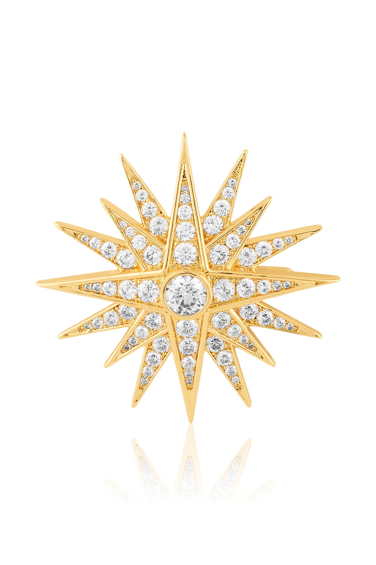 Oriona Hair Clip In 18Kt Gold Plated