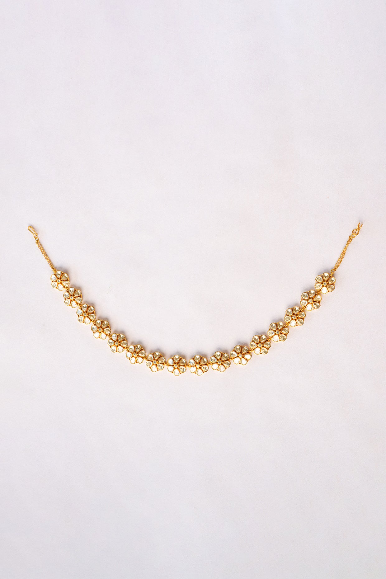 Avika Moissanite Sheeshpatti