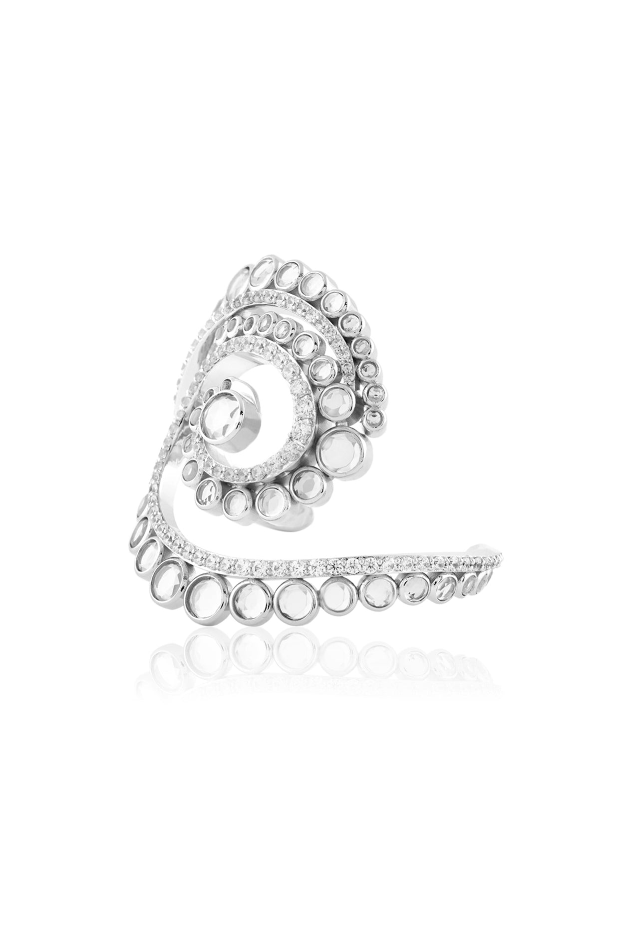 Alfama Cuff Bracelet In 18Kt Gold Plated